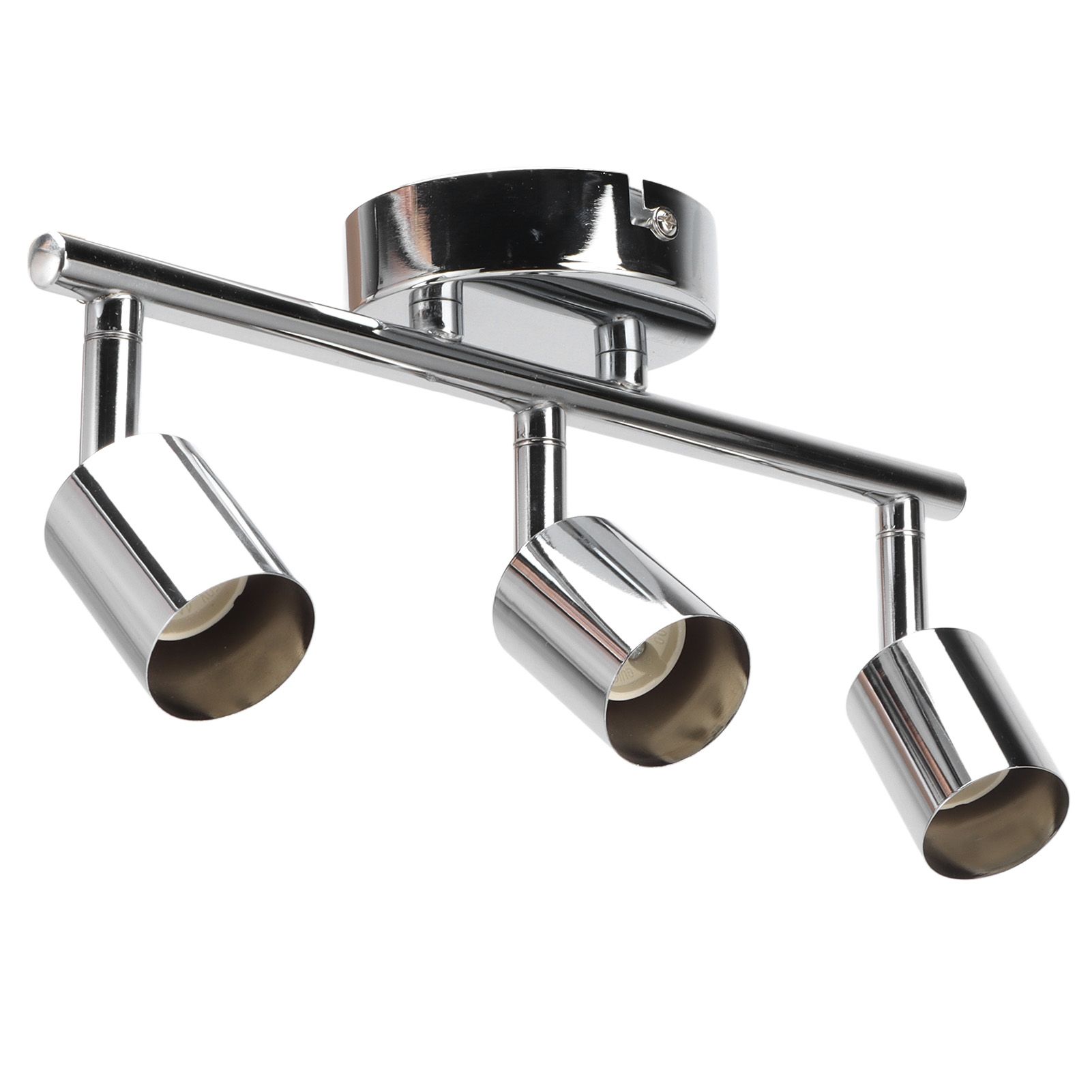 3 LED Track Light Base Adjustable Flexibly Rotatable 3 Way Ceiling Spotlight view 7