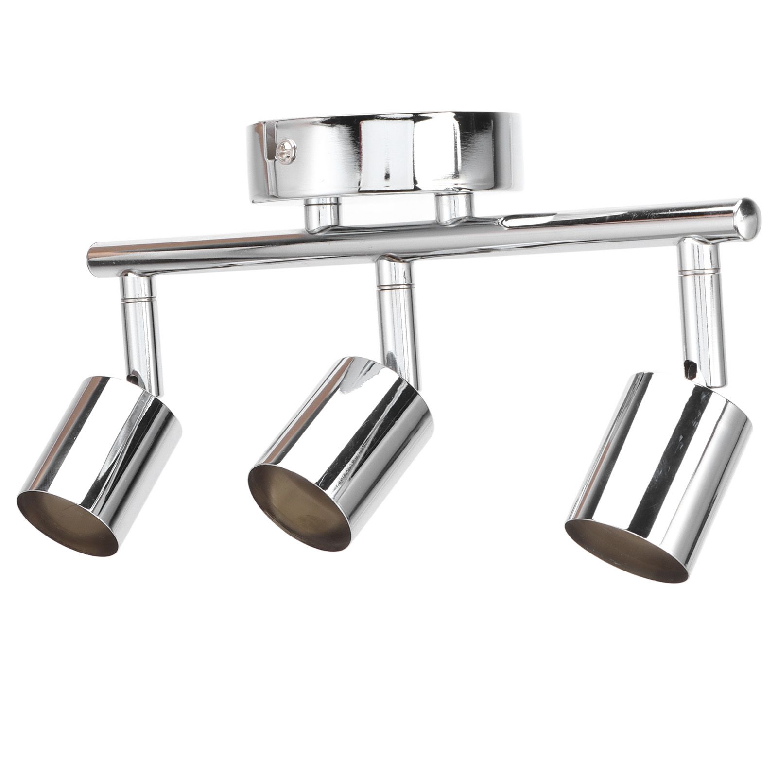 3 LED Track Light Base Adjustable Flexibly Rotatable 3 Way Ceiling Spotlight view 8