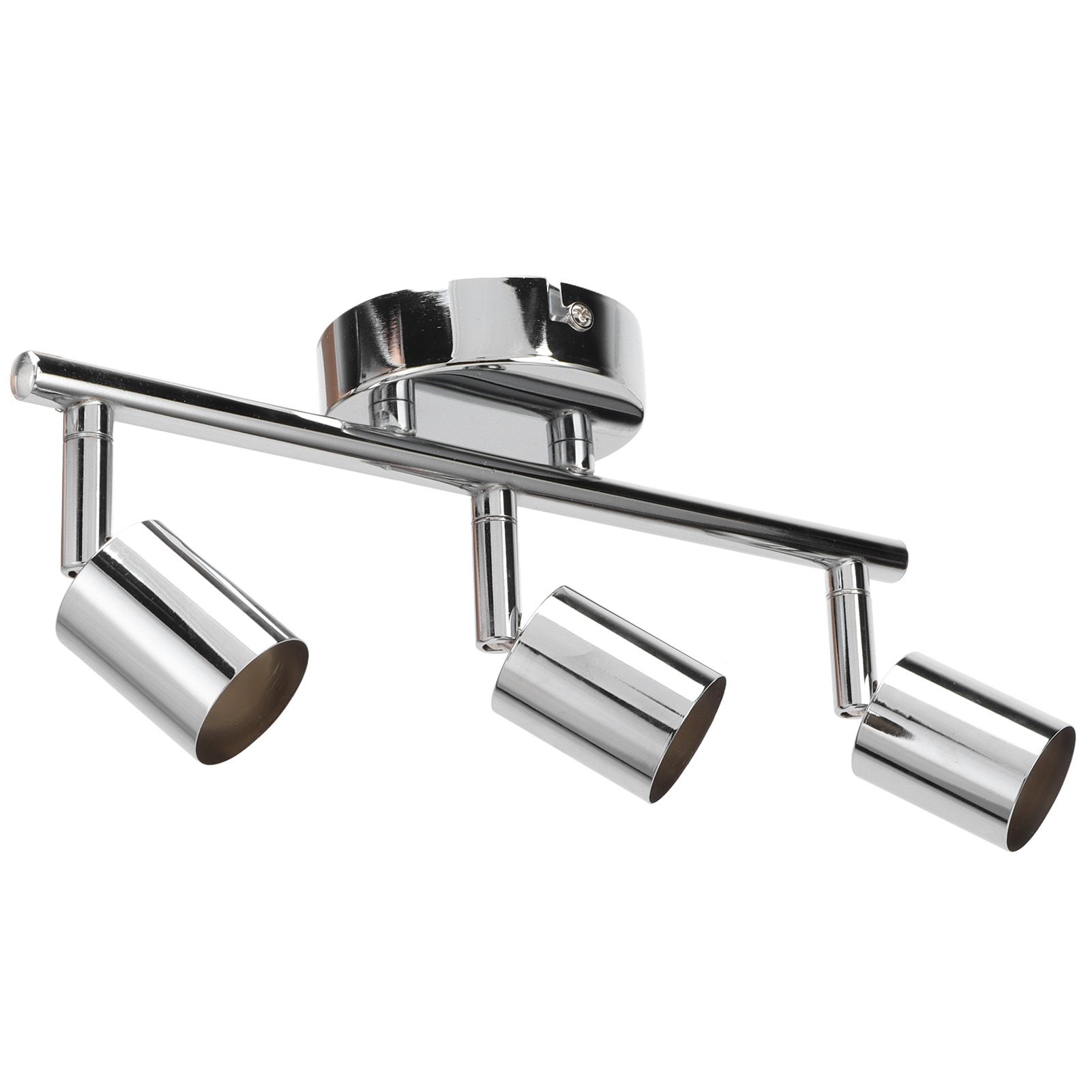 3 LED Track Light Base Adjustable Flexibly Rotatable 3 Way Ceiling Spotlight view 9