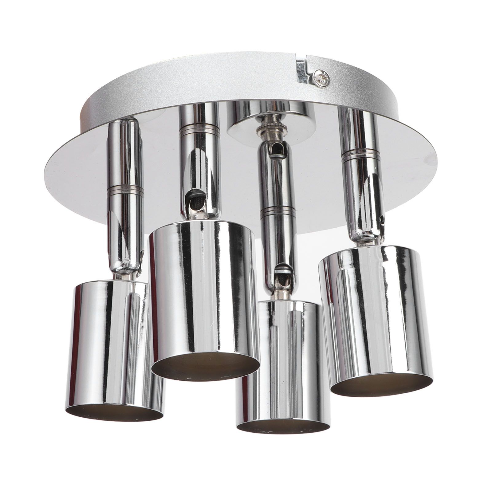 GU10 Lamp Holder 4 Head Ceiling Light Base Adjustable Lamp Holder for Bedroom view 8