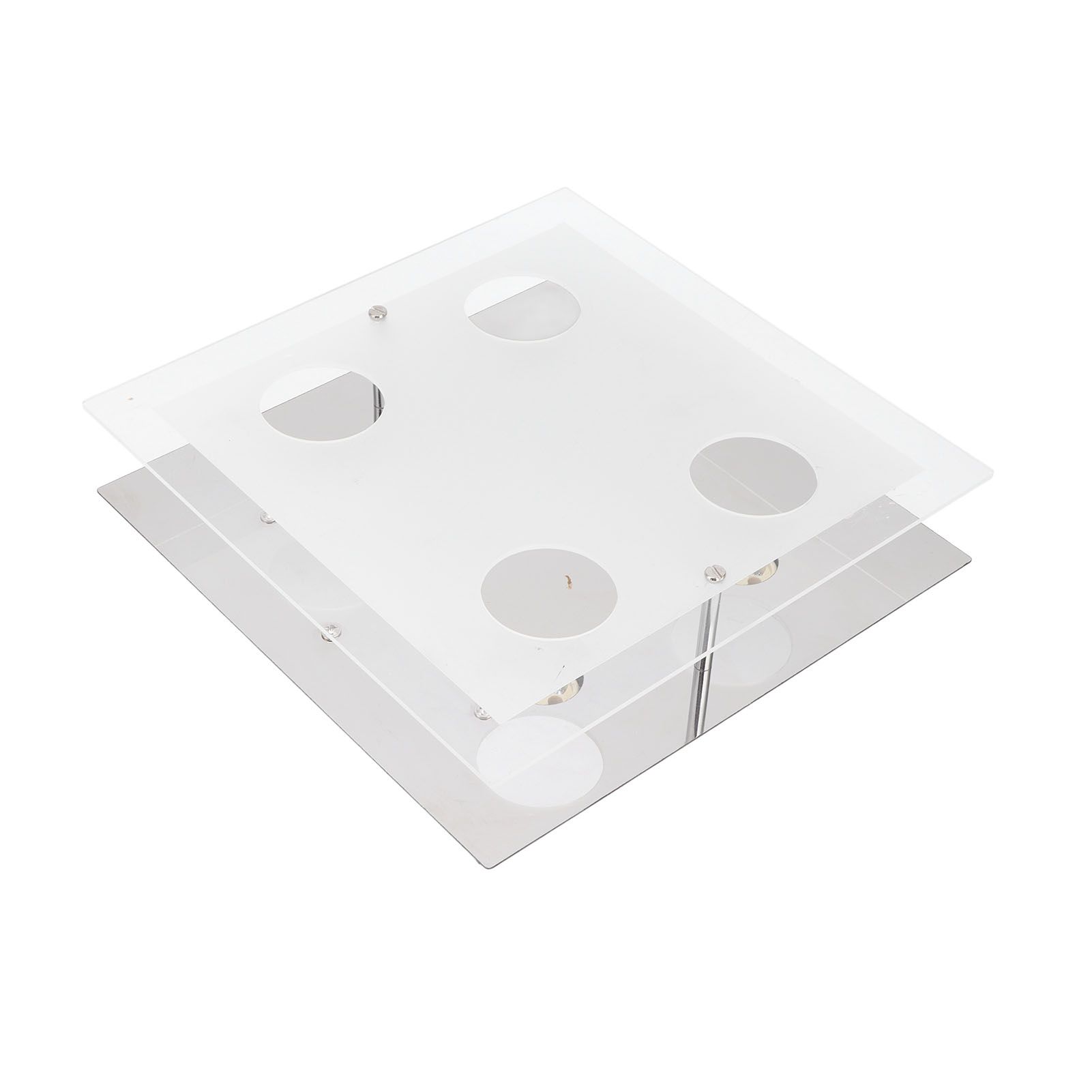 GU10 Ceiling Light Simple Modern LED Flush Mount Ceiling Light for Bedroom view 2