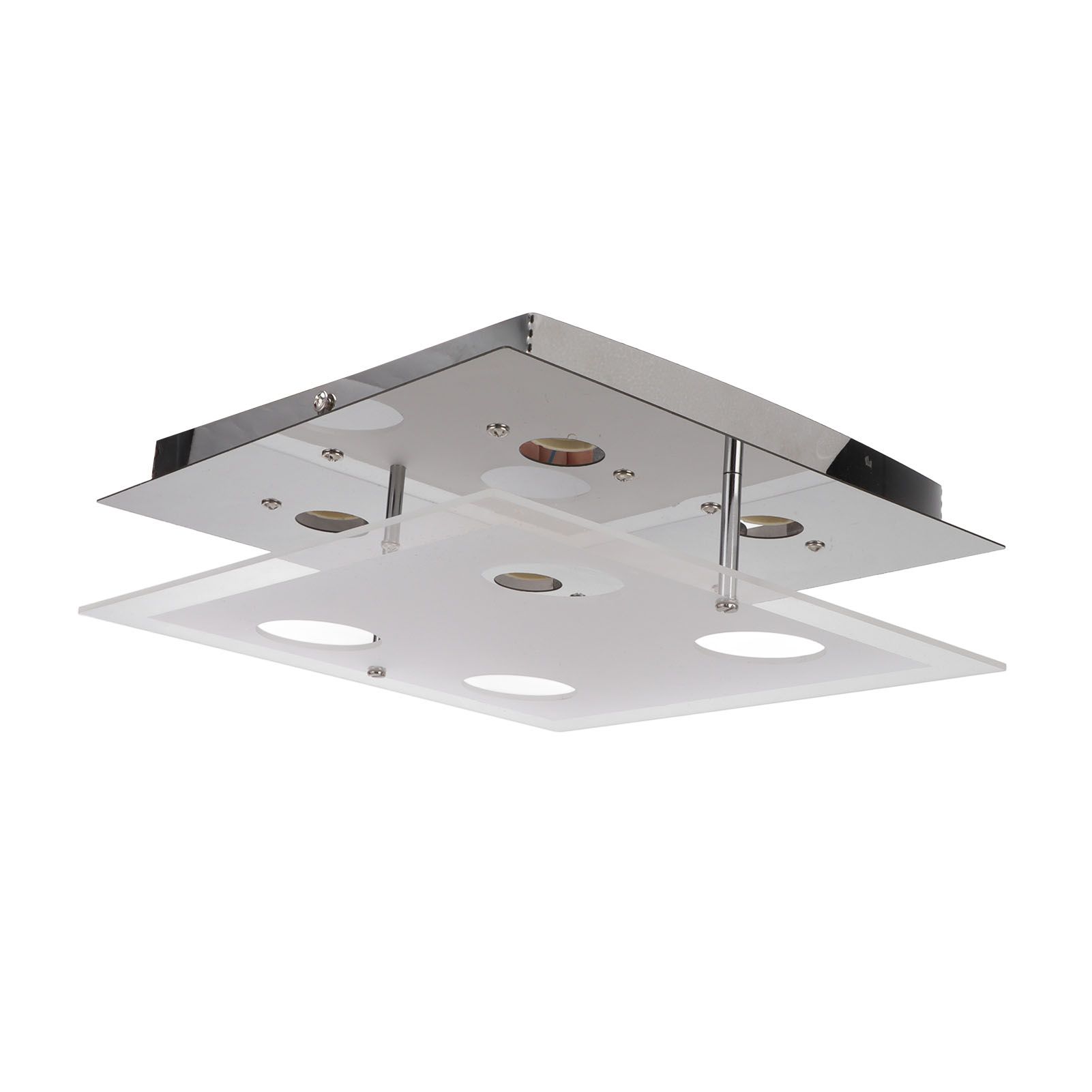 GU10 Ceiling Light Simple Modern LED Flush Mount Ceiling Light for Bedroom view 4