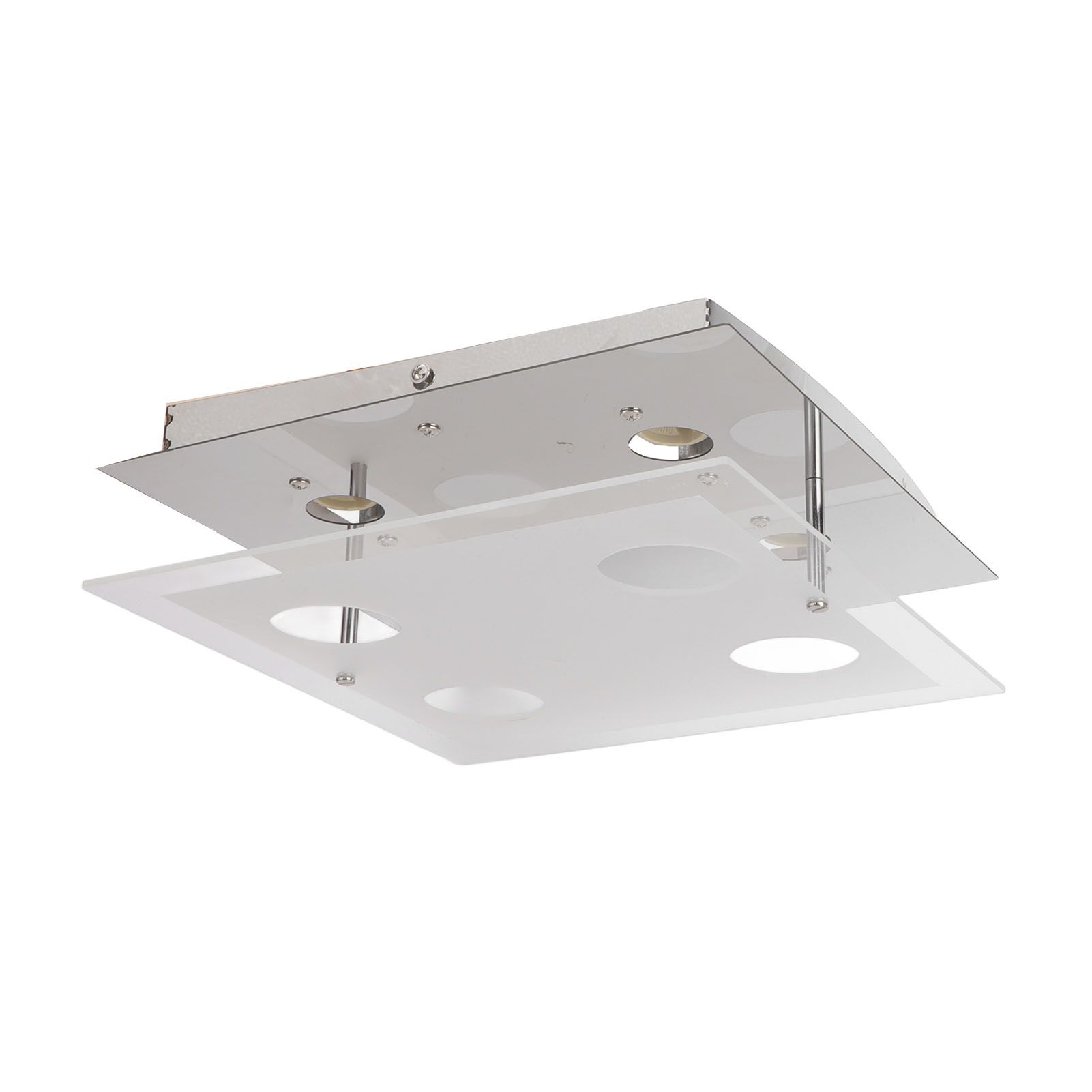 GU10 Ceiling Light Simple Modern LED Flush Mount Ceiling Light for Bedroom view 7