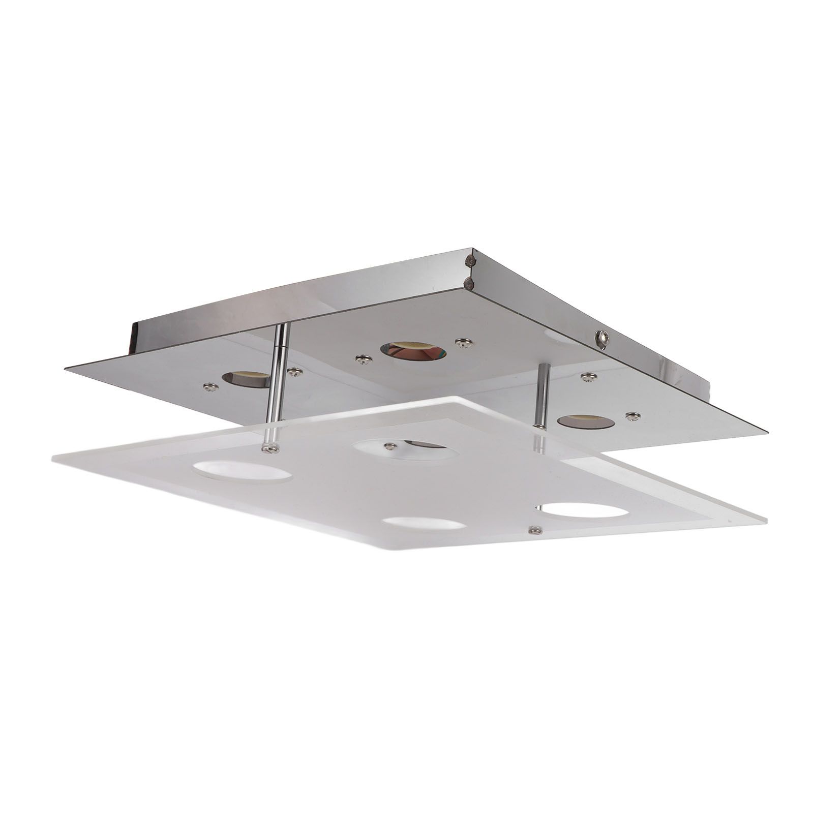 GU10 Ceiling Light Simple Modern LED Flush Mount Ceiling Light for Bedroom view 9