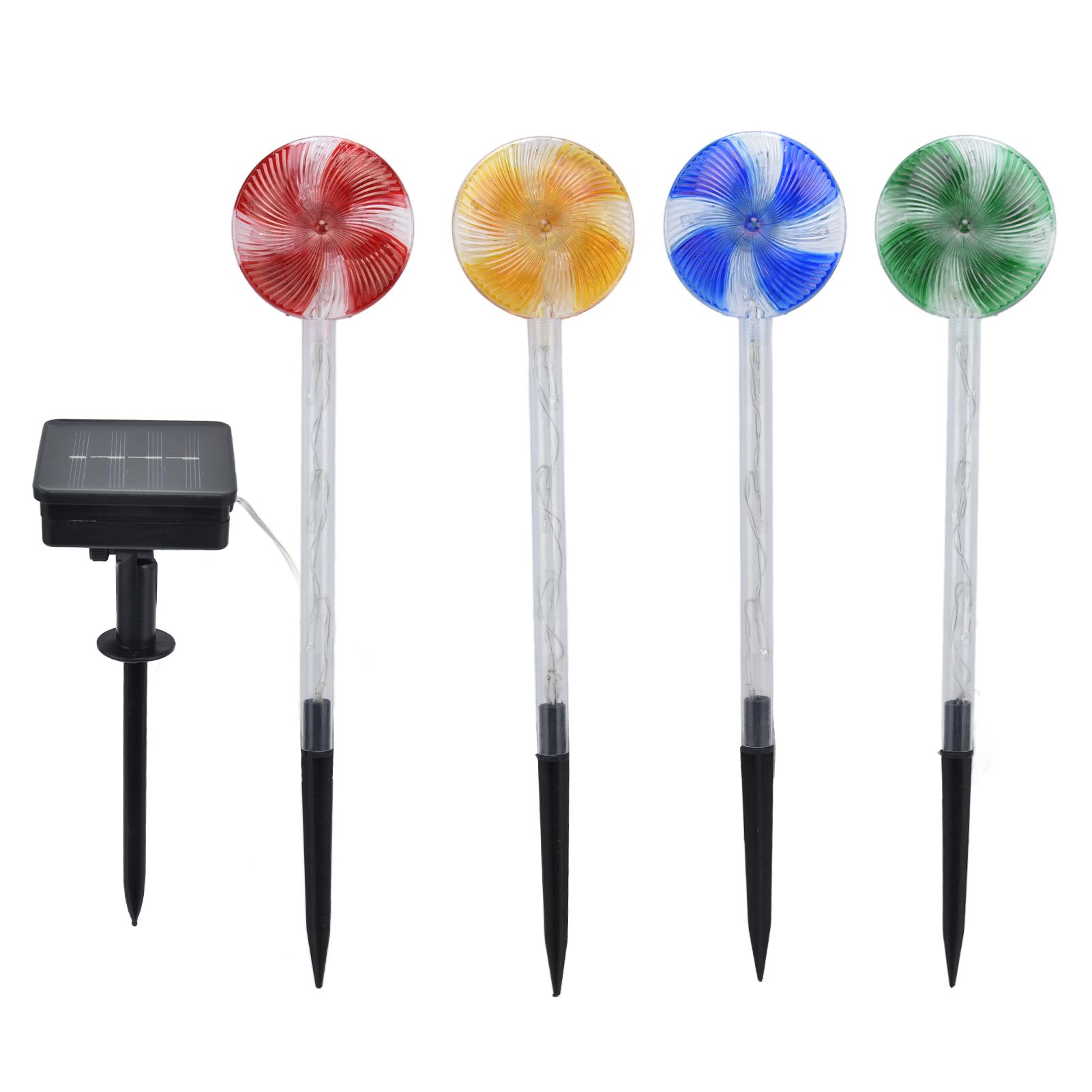 Candy Christmas Pathway Lights IP44 Waterproof LED Lighted Pathway Markers for view 3