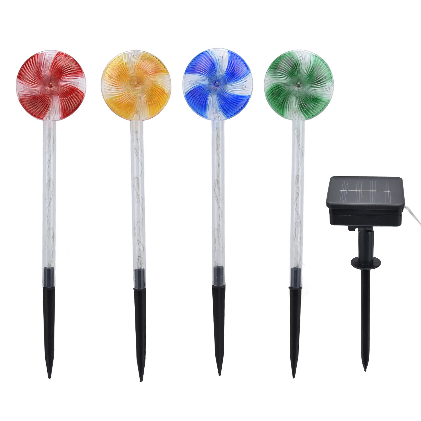 Candy Christmas Pathway Lights IP44 Waterproof LED Lighted Pathway Markers for view 4