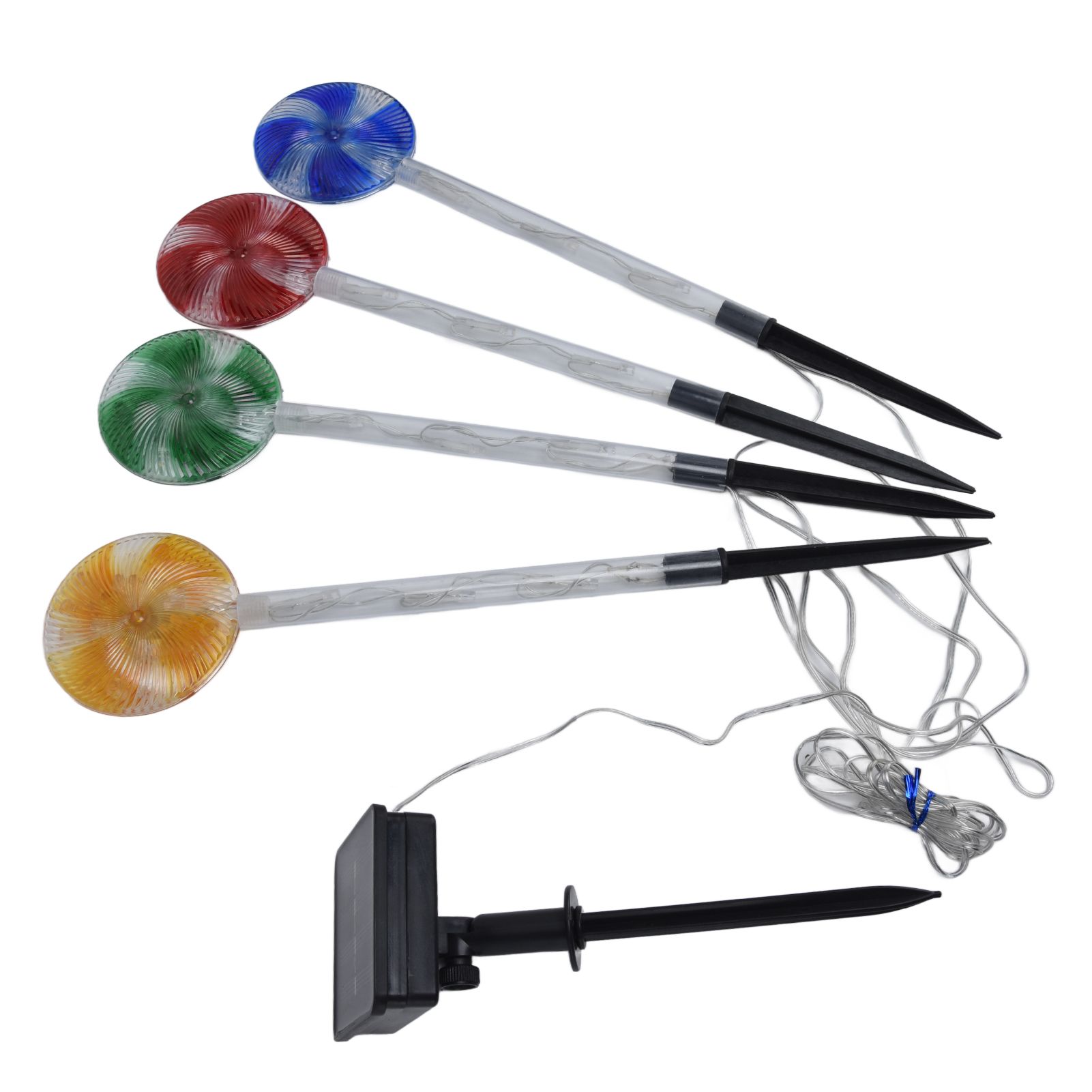 Candy Christmas Pathway Lights IP44 Waterproof LED Lighted Pathway Markers for view 10