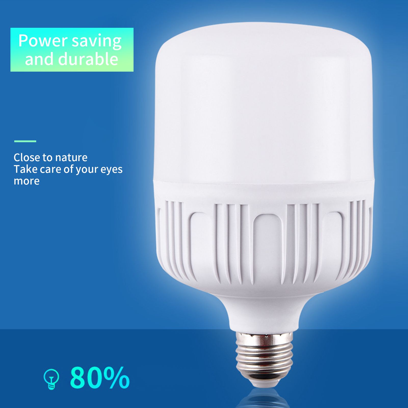 220V LED Light Bulb Energy Saving E27 Bulb 180° Beam Angle Household Lamp Bulb view 2