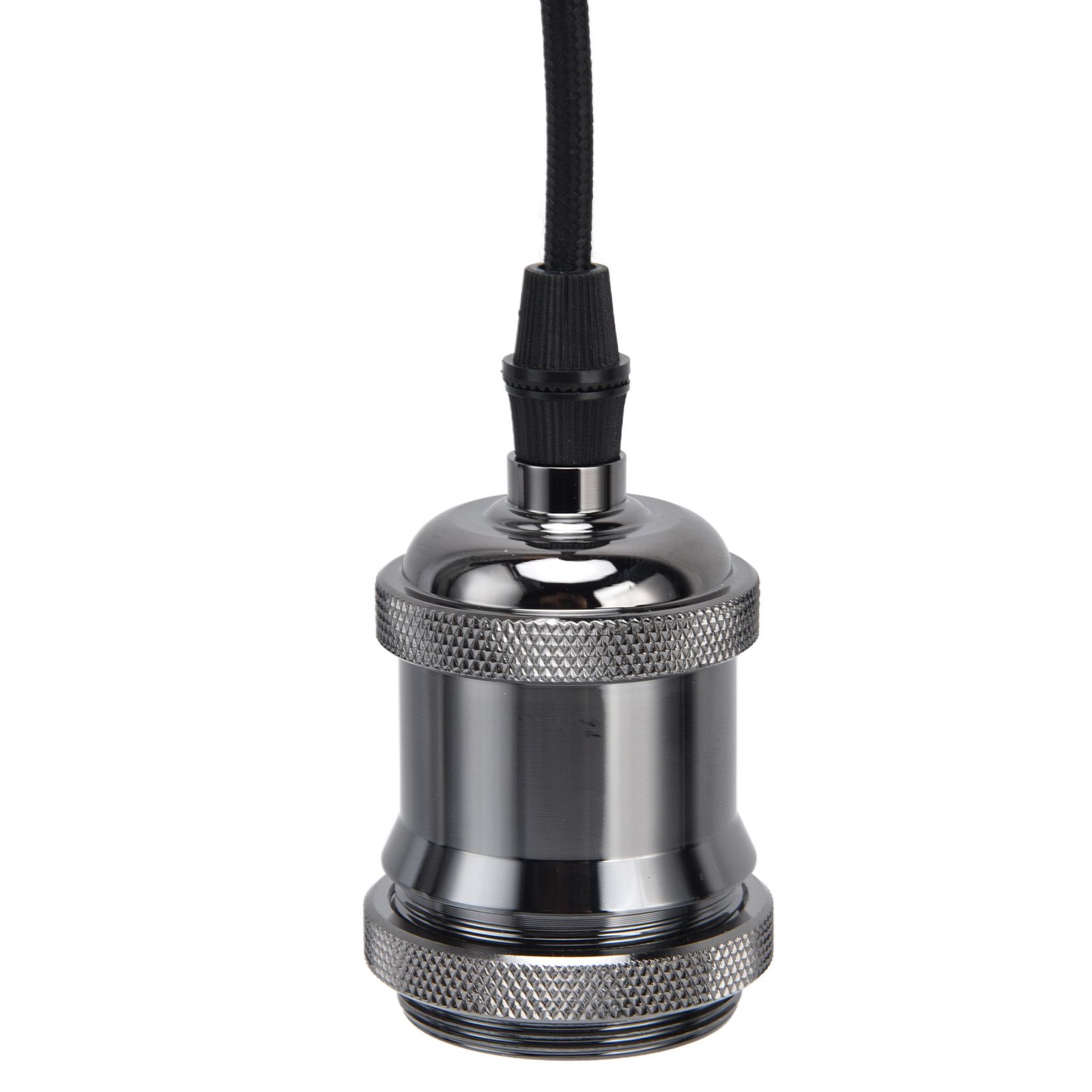E27 Lamp Holder with Cord Vintage Pendant Light Lampholder for Bedroom 100‑240V view 2