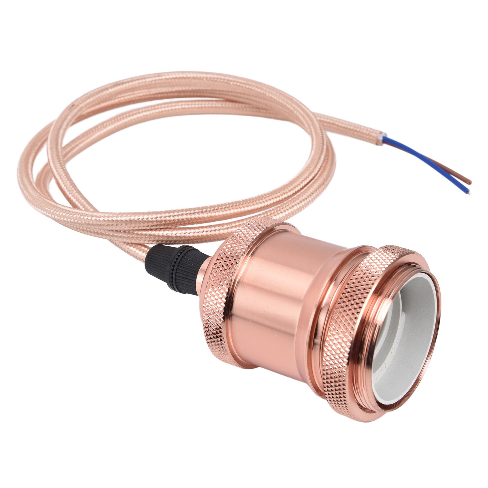E27 Lamp Holder with Cord Vintage Pendant Light Lampholder for Bedroom 100‑240V view 5