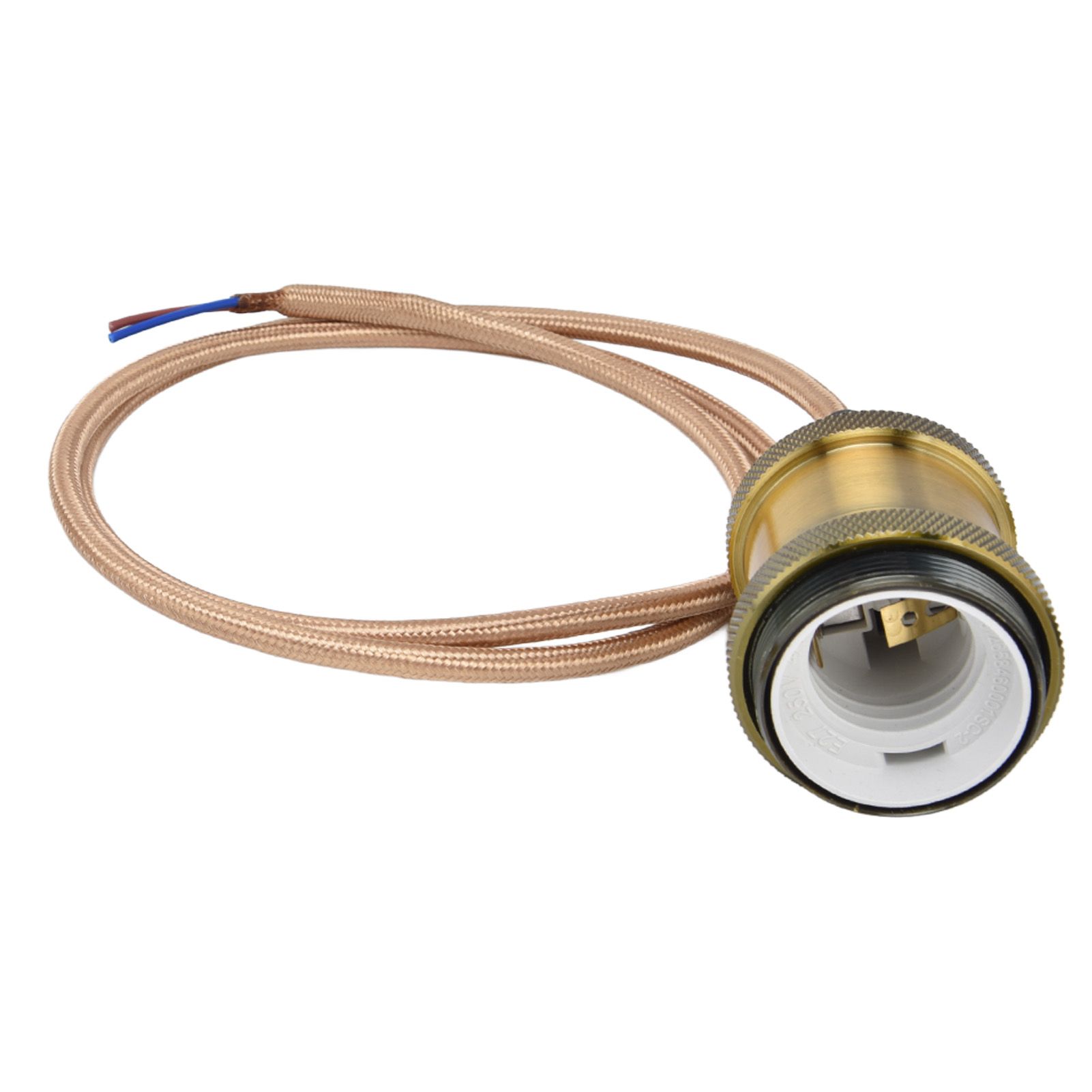 E27 Lamp Holder with Cord Vintage Pendant Light Lampholder for Bedroom 100‑240V view 6