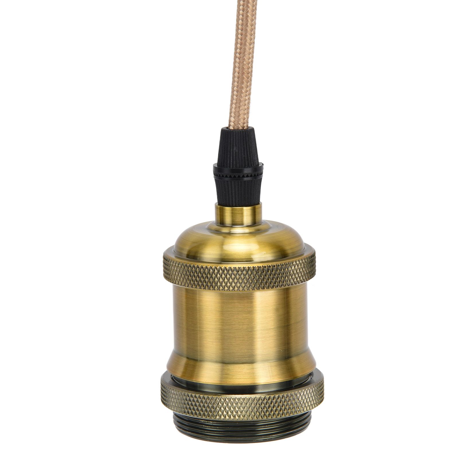 E27 Lamp Holder with Cord Vintage Pendant Light Lampholder for Bedroom 100‑240V view 9