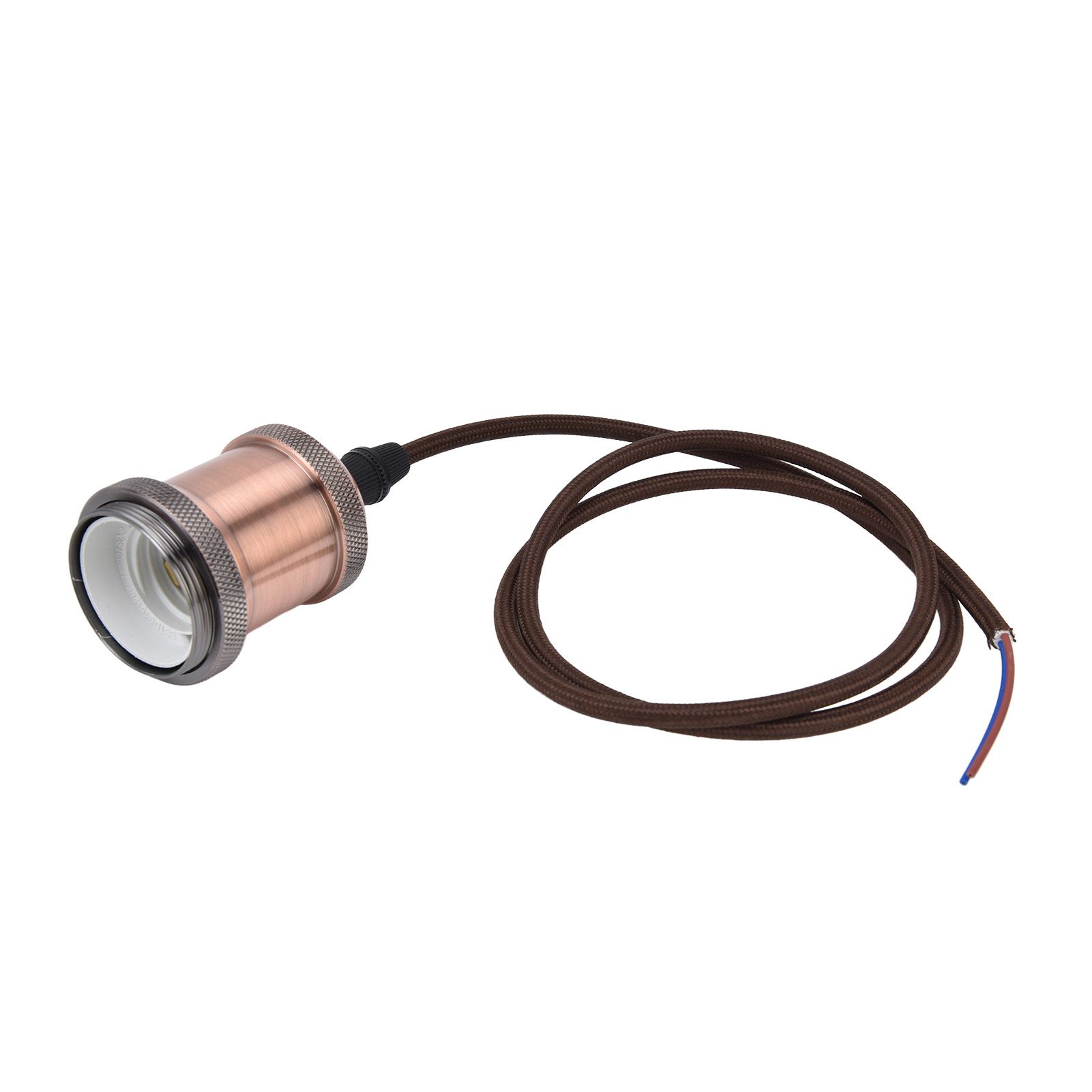 E27 Lamp Holder with Cord Vintage Pendant Light Lampholder for Bedroom 100‑240V view 6