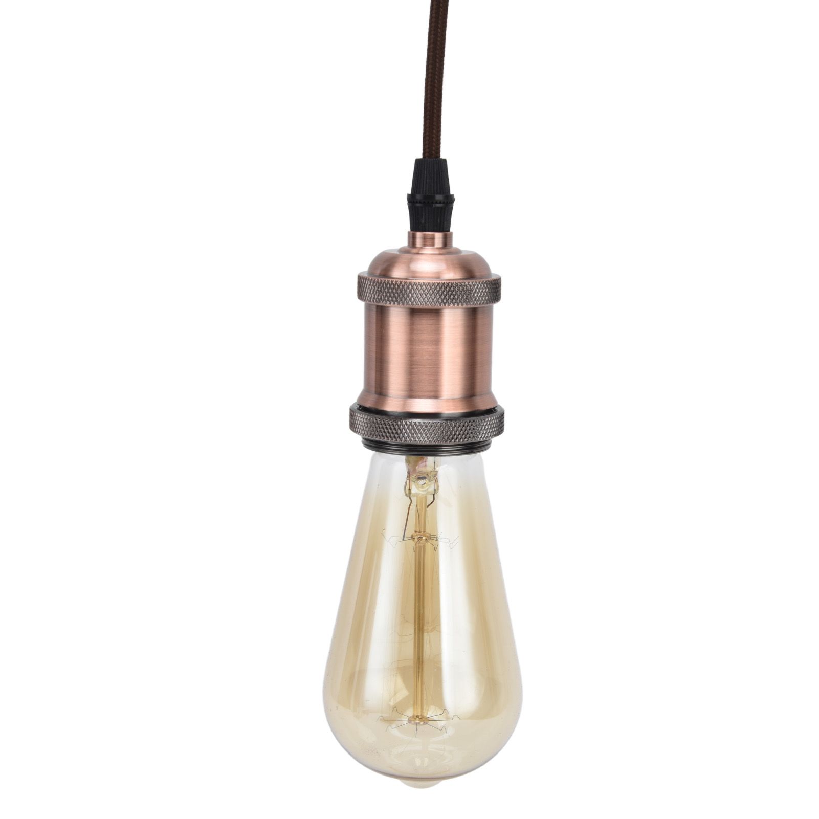 E27 Lamp Holder with Cord Vintage Pendant Light Lampholder for Bedroom 100‑240V view 15