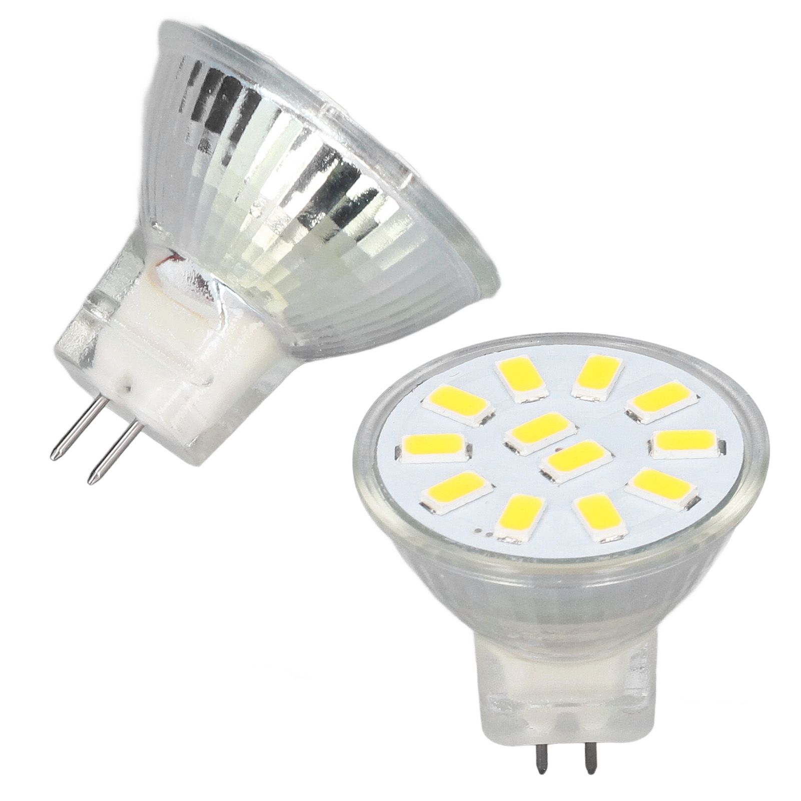 4pcs/set MR11 LED Spot Light Bulb with Dual Needle Base 360° Heat Dissipation view 8