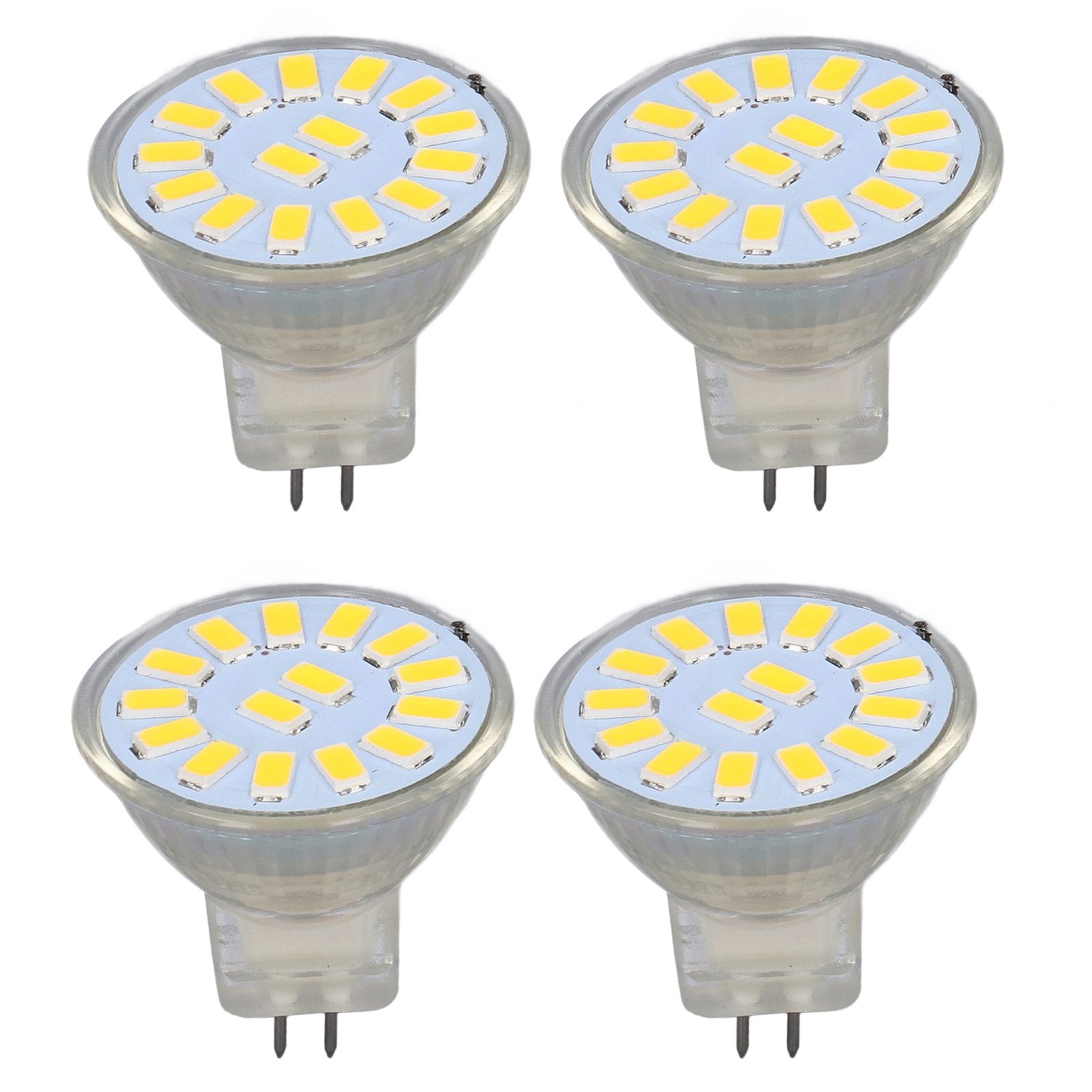 4PCS 15LED MR11 Light Bulb 5W 500LM Double Pin Base Landscape Spot Light Bulb view 3