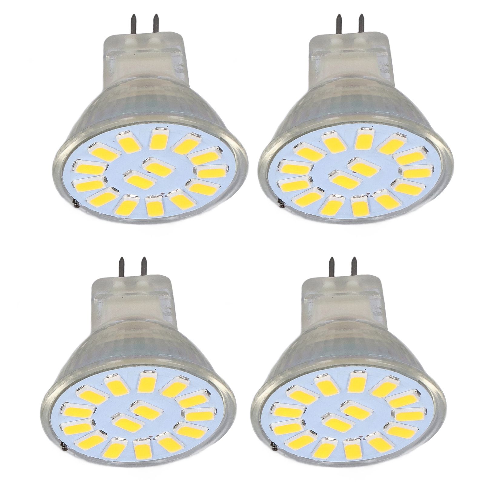 4PCS 15LED MR11 Light Bulb 5W 500LM Double Pin Base Landscape Spot Light Bulb view 4