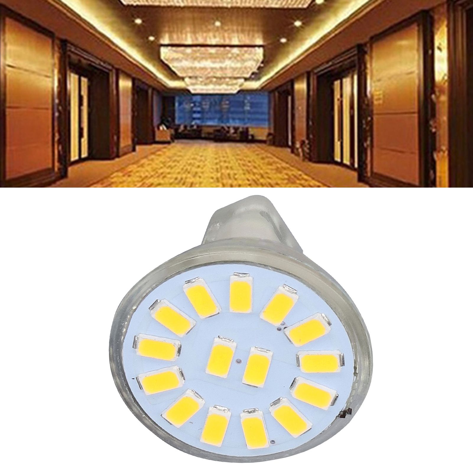 4PCS 15LED MR11 Light Bulb 5W 500LM Double Pin Base Landscape Spot Light Bulb view 11