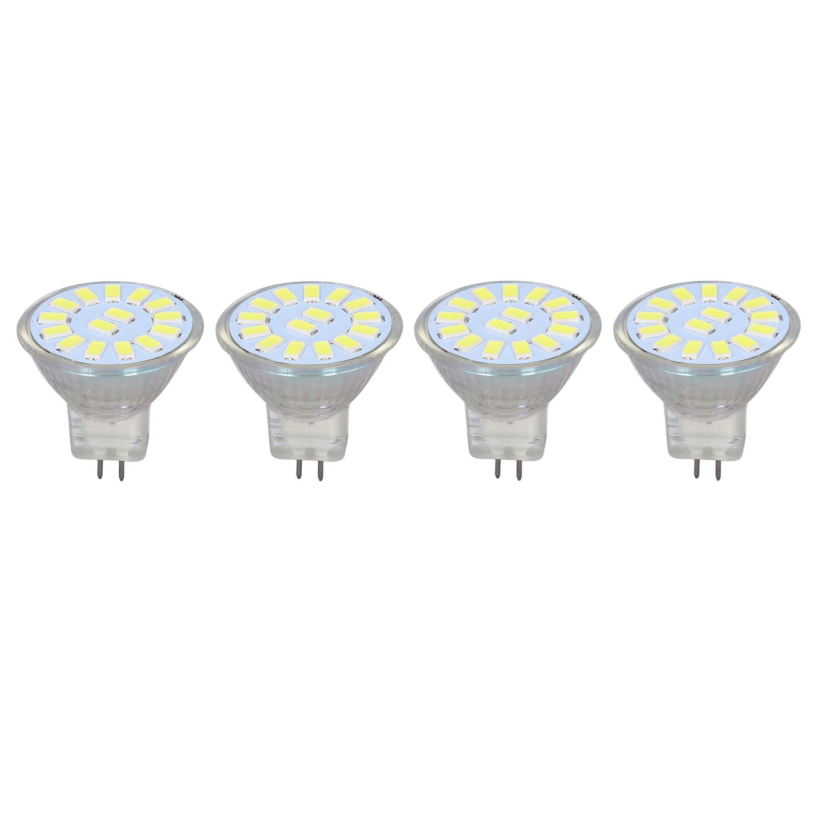 4PCS 15LED MR11 Light Bulb 5W 500LM Double Pin Base Landscape Spot Light Bulb