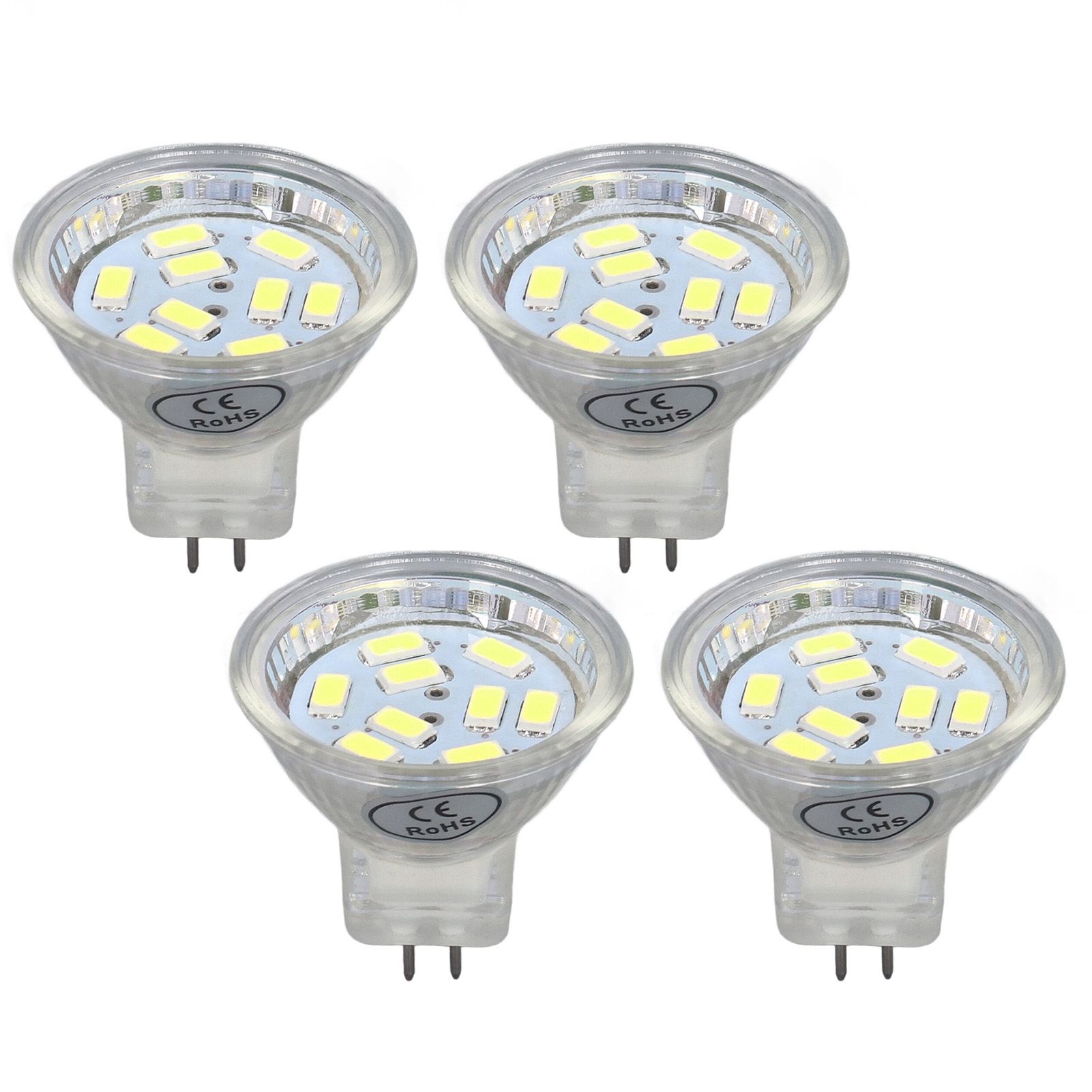 4Pcs MR11 LED Bulb 3W 300lm Bulb with 9 Beads Double Pin Base for Spotlight view 5