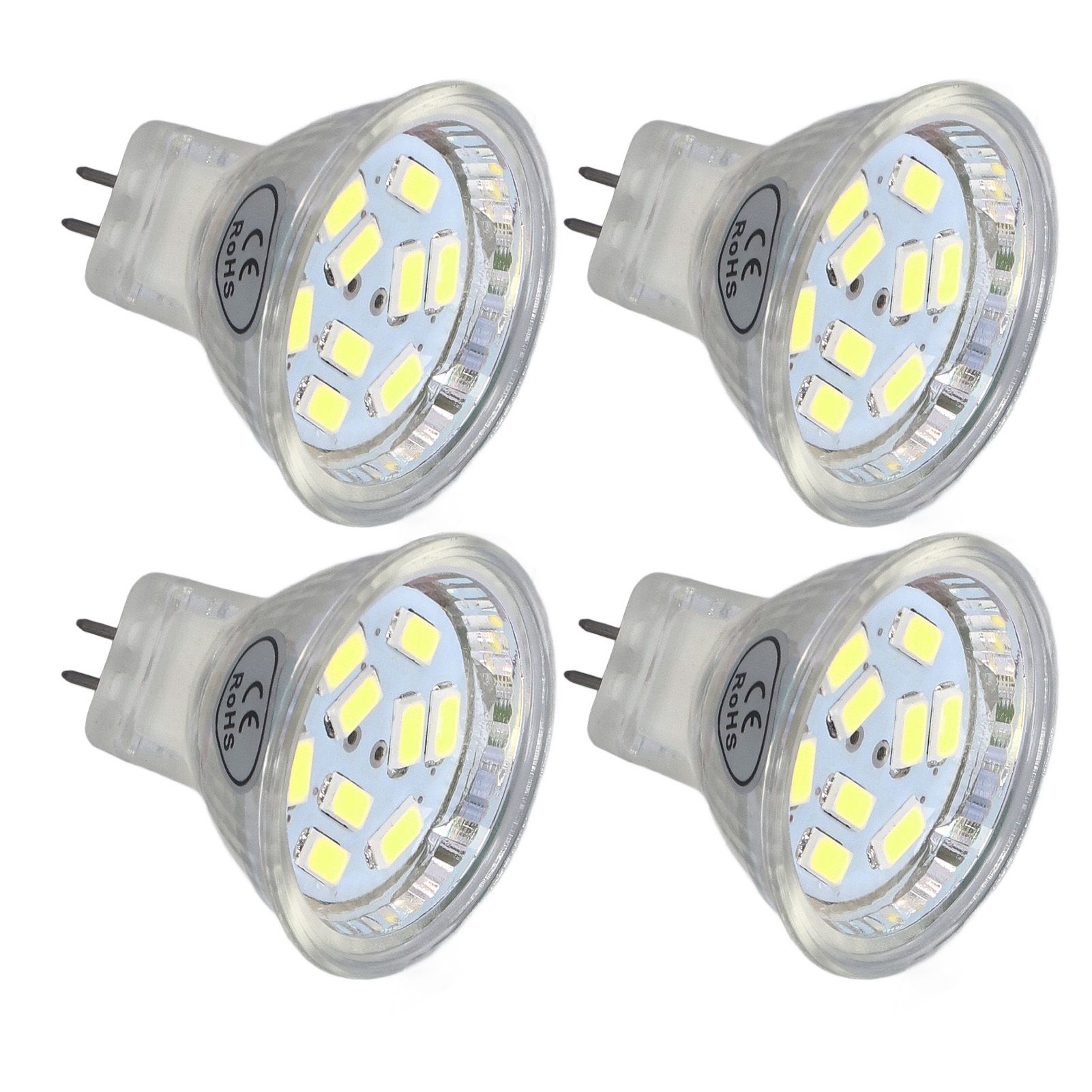 4Pcs MR11 LED Bulb 3W 300lm Bulb with 9 Beads Double Pin Base for Spotlight view 6
