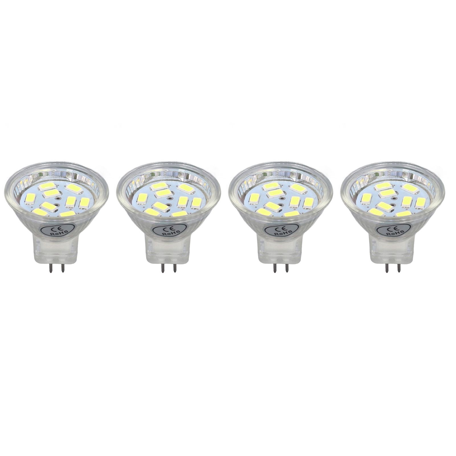 4Pcs MR11 LED Bulb 3W 300lm Bulb with 9 Beads Double Pin Base for Spotlight view 7