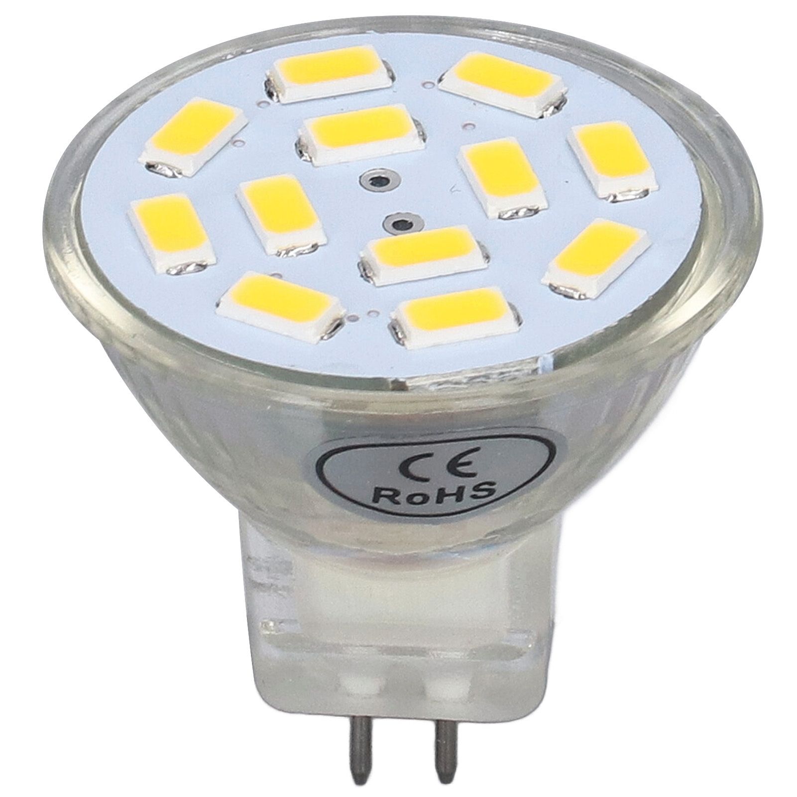 4PCS MR11 12LED Light Bulb 4W 400LM Double Pin Base Landscape Spot Light Bulb