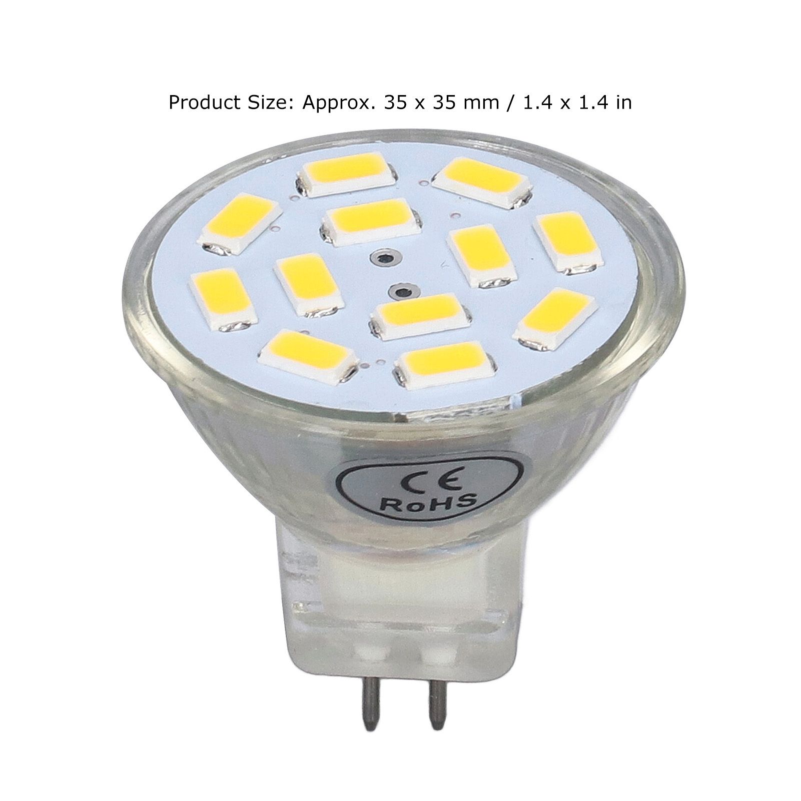 4PCS MR11 12LED Light Bulb 4W 400LM Double Pin Base Landscape Spot Light Bulb view 13