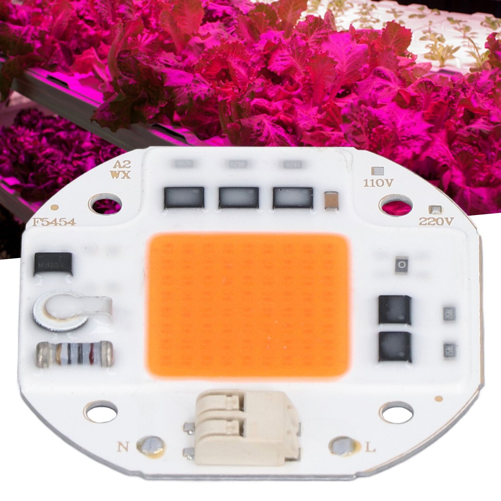 High Power LED Chip Plant Grow Light 380‑800NM COB Lamp Beads Drive Free for view 11
