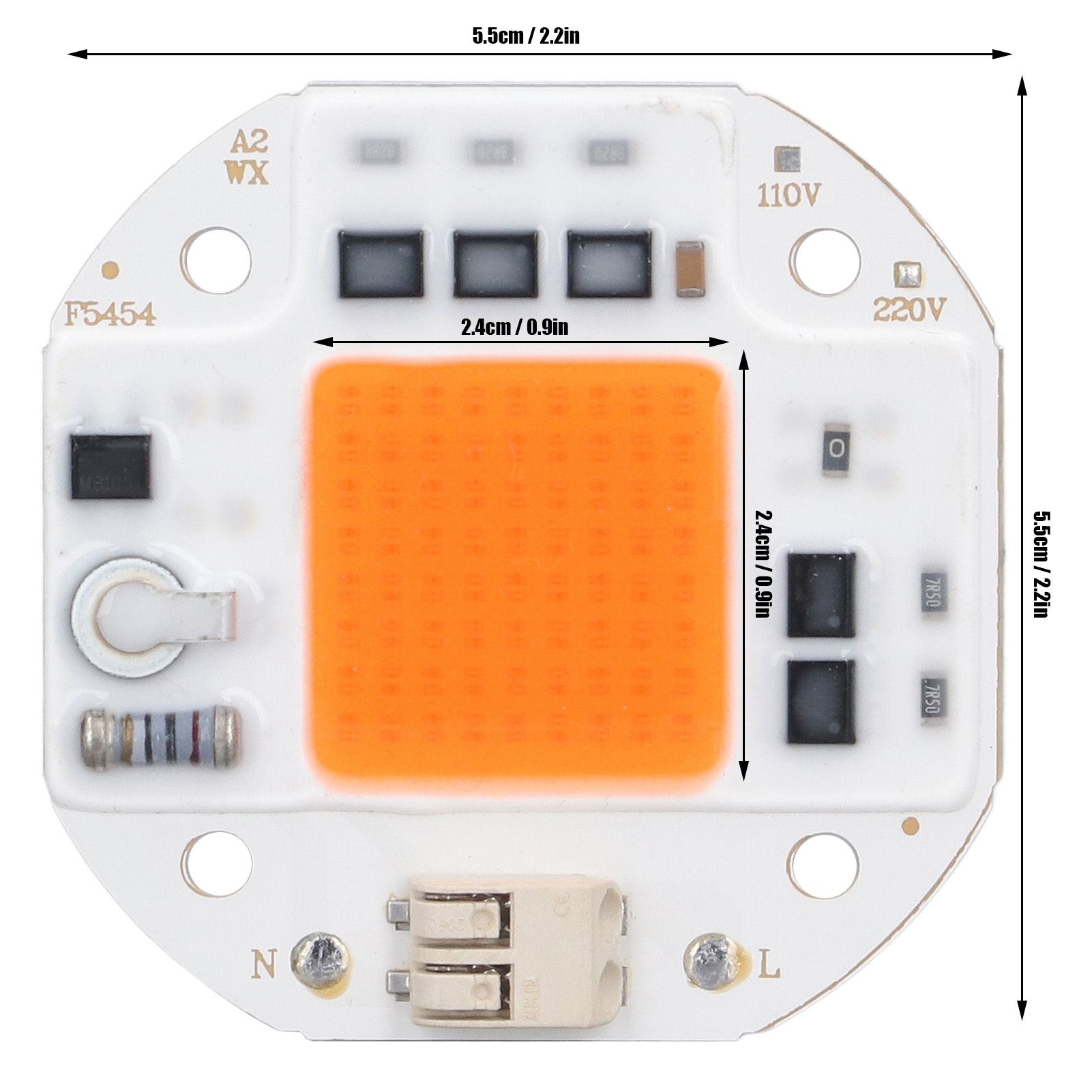 High Power LED Chip Plant Grow Light 380‑800NM COB Lamp Beads Drive Free for view 14