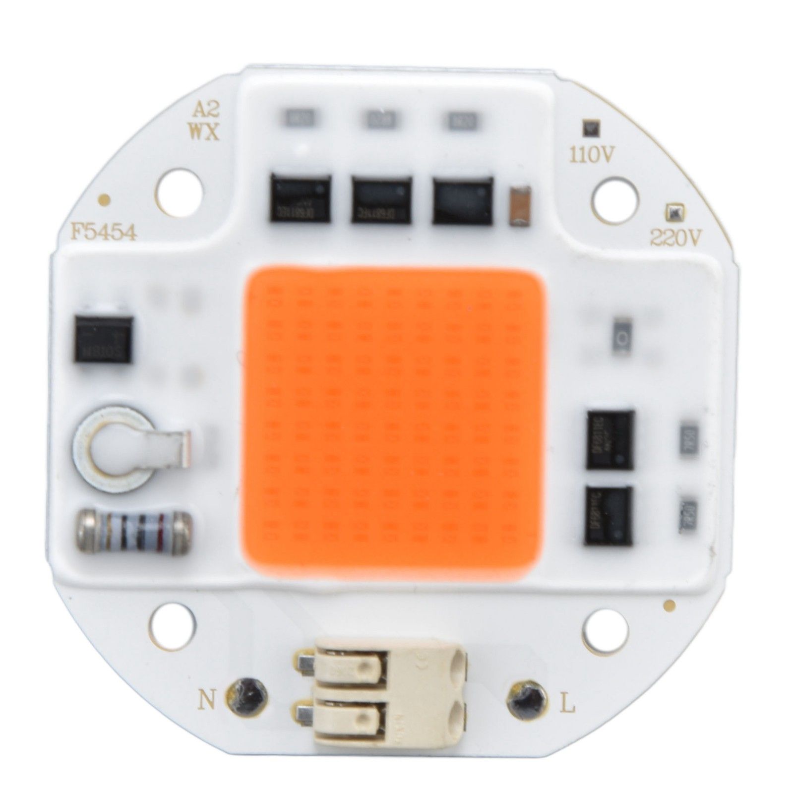 LED COB Chip Grow Light Bead LED Module 110V Full Spectrum 380‑800NM for DIY