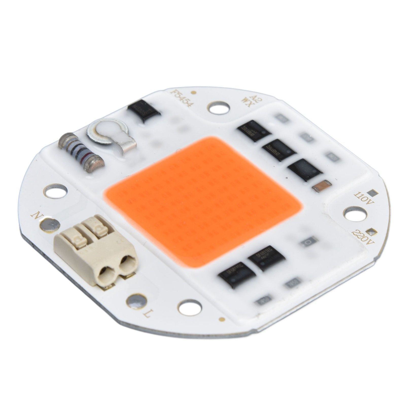 LED COB Chip Grow Light Bead LED Module 110V Full Spectrum 380‑800NM for DIY view 3