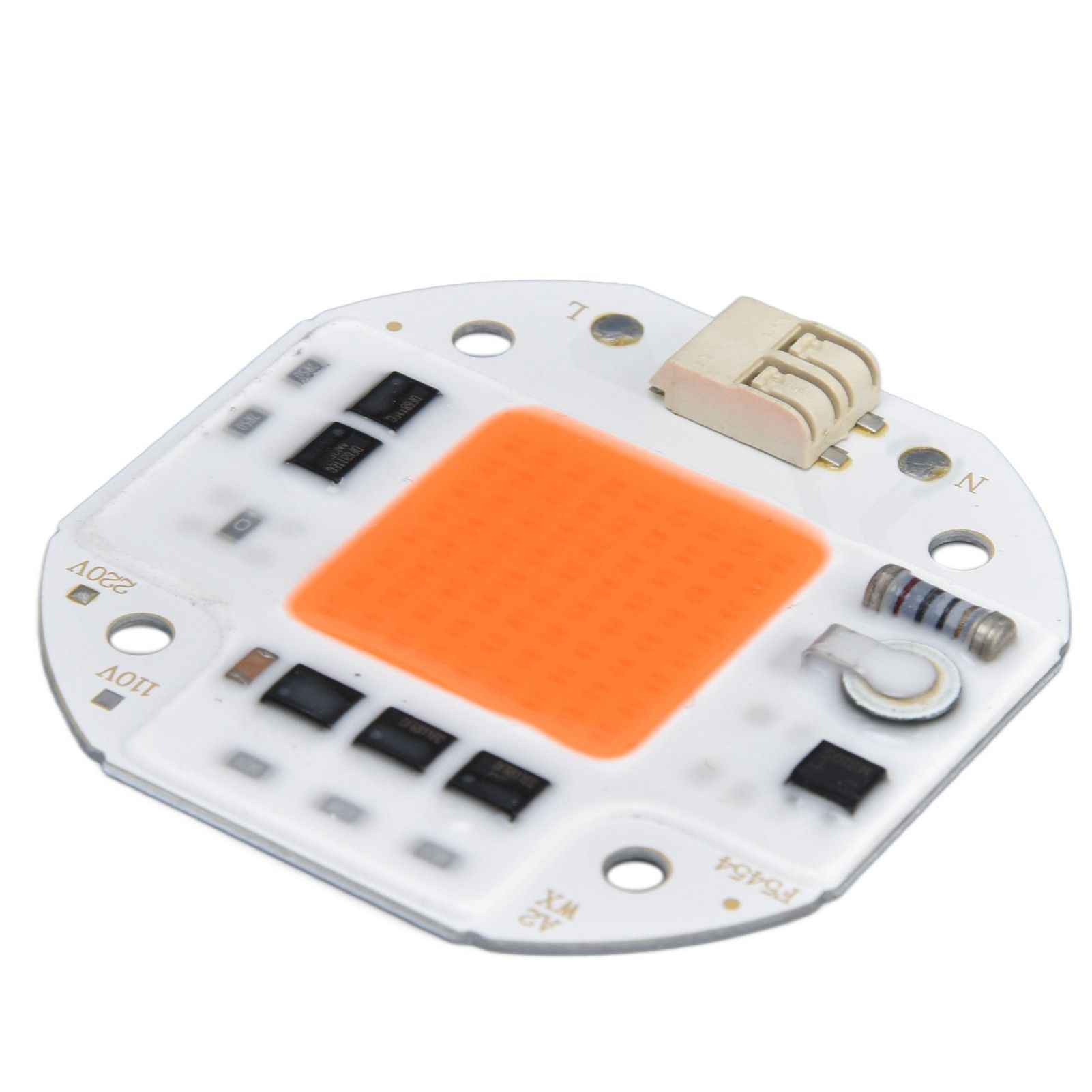 LED COB Chip Grow Light Bead LED Module 110V Full Spectrum 380‑800NM for DIY view 5
