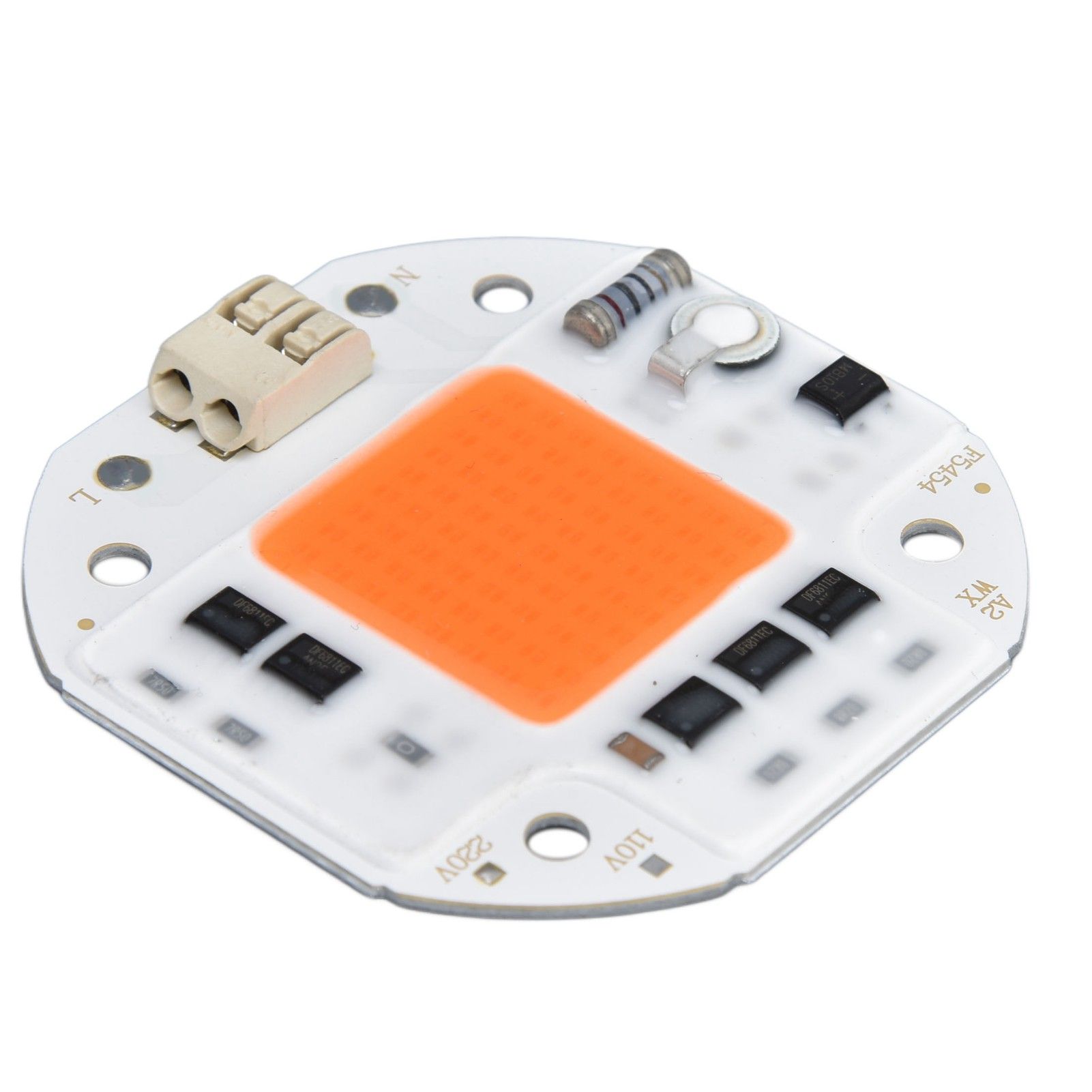 LED COB Chip Grow Light Bead LED Module 110V Full Spectrum 380‑800NM for DIY view 6
