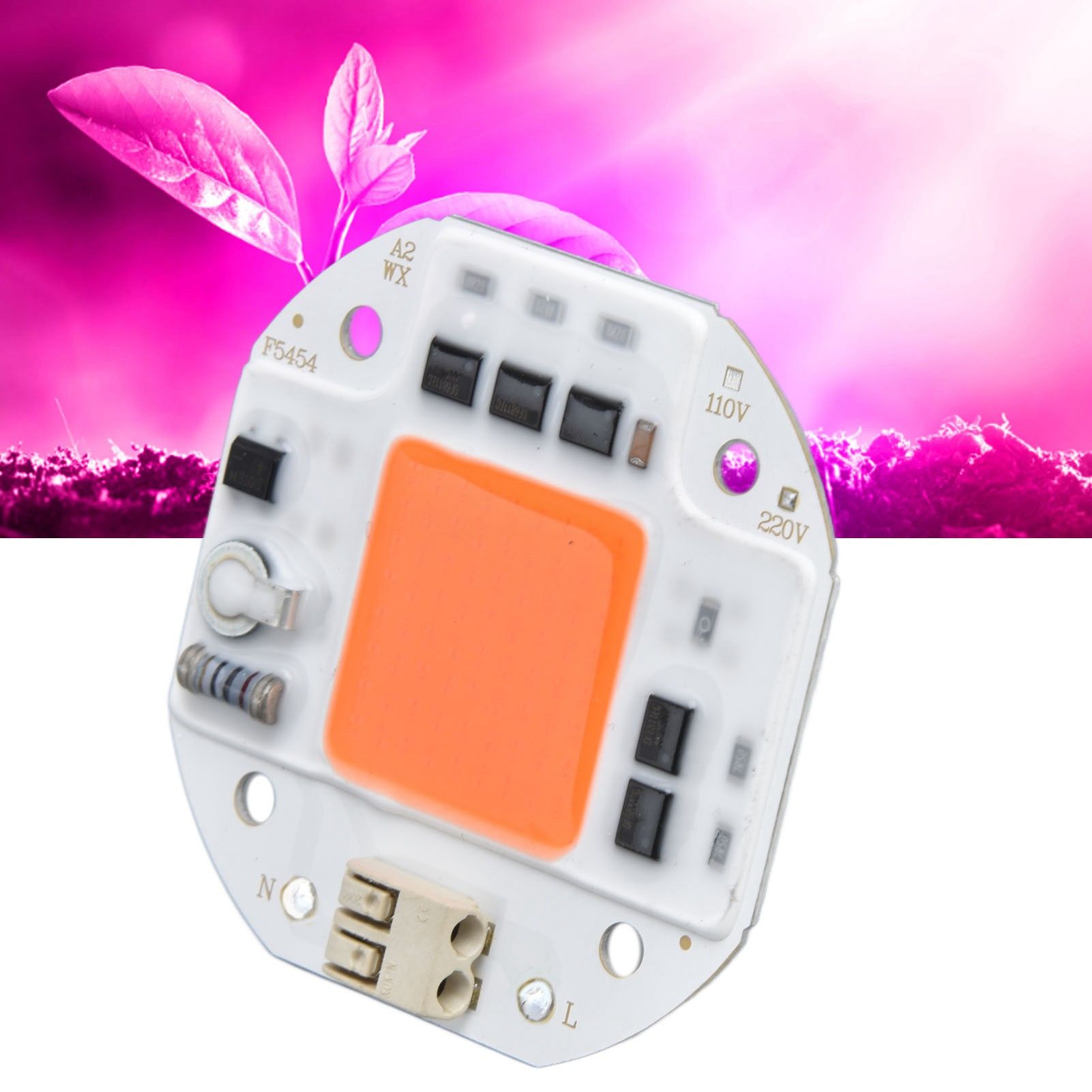 LED COB Chip Grow Light Bead LED Module 110V Full Spectrum 380‑800NM for DIY view 12