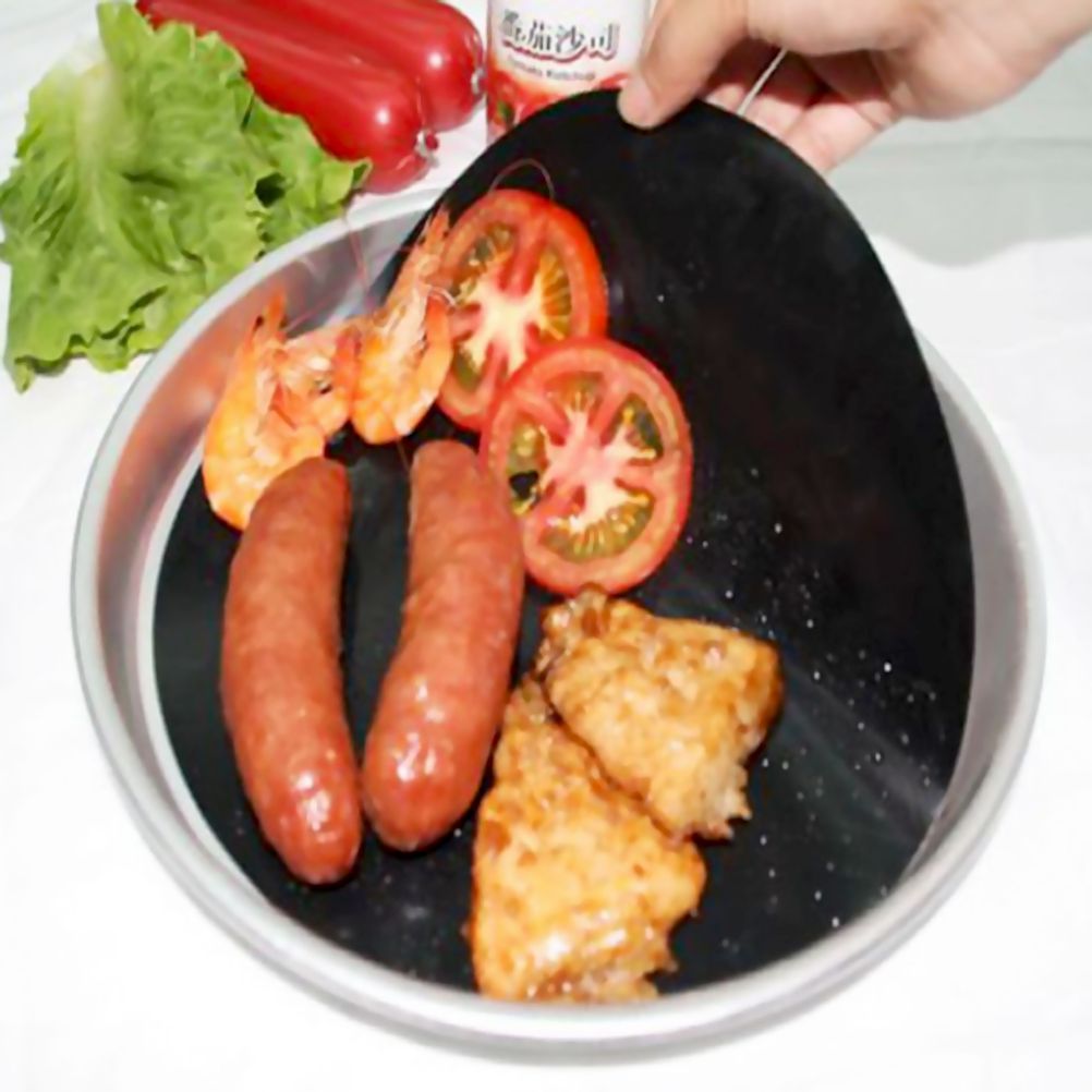2 Pack 24cm Round Non Stick High Temperature Pan Frying Pan Liner Sheet view 8