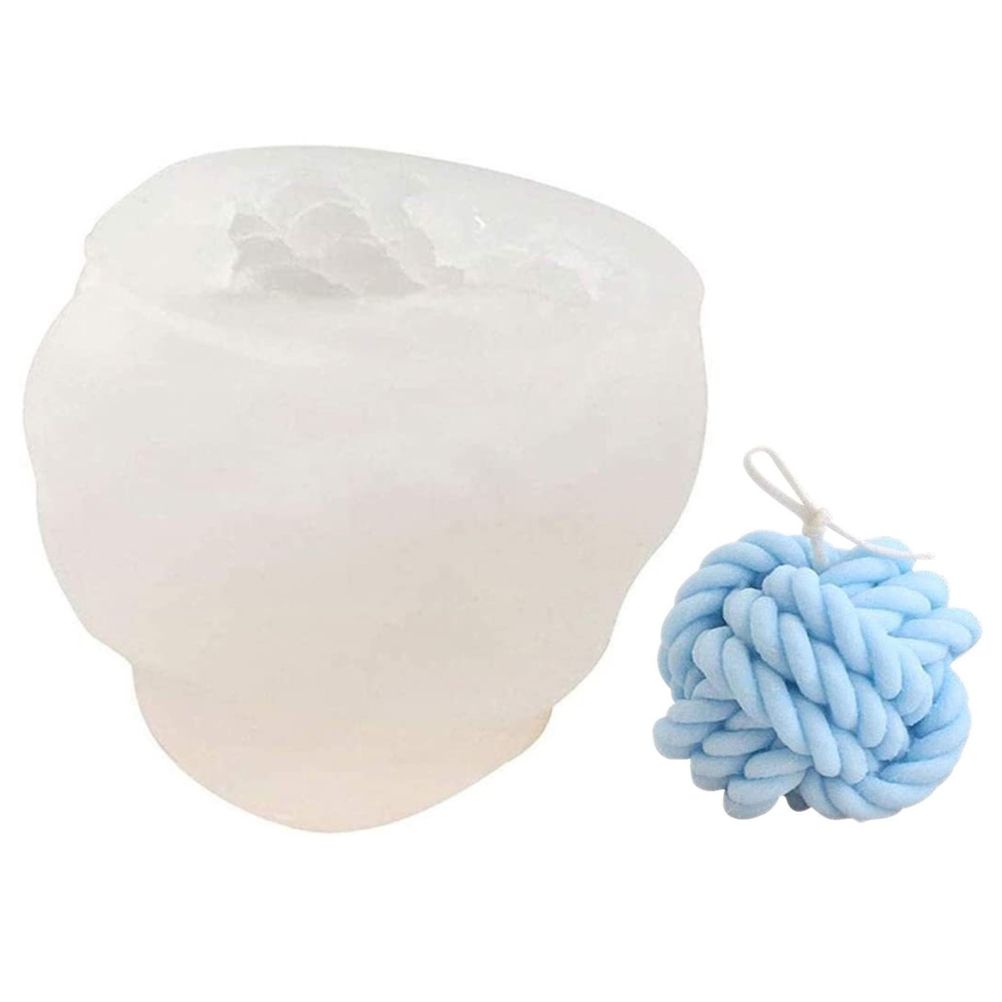 3D Silicone Candle Mould for DIY Candles Wax Soap Chocolate Crafts Ornaments — image 1