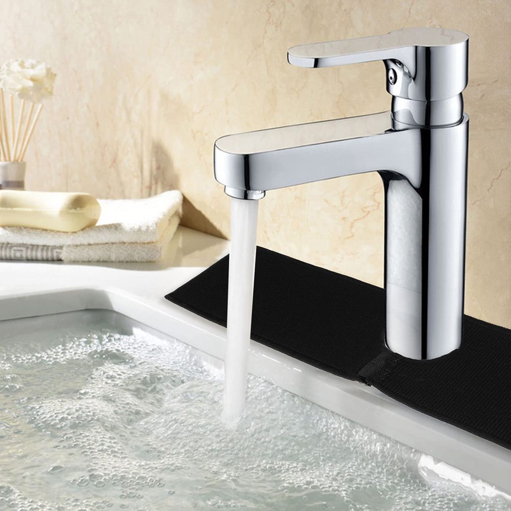 Faucet Absorbent Mat for Kitchen Sink Splash Guard Sink Water Splash Guard view 5