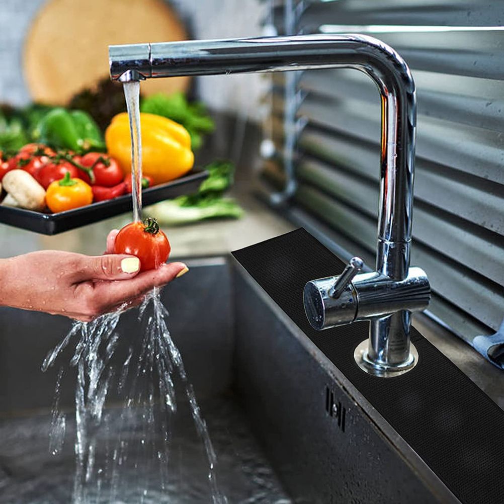 Faucet Absorbent Mat for Kitchen Sink Splash Guard Sink Water Splash Guard view 6