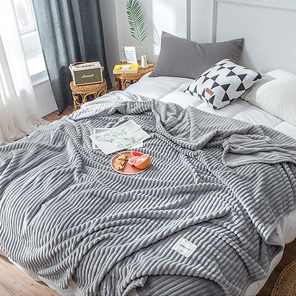 Super Soft Flannel Blankets for Beds 70*78.7inch Warm Throw Blanket for Home view 3