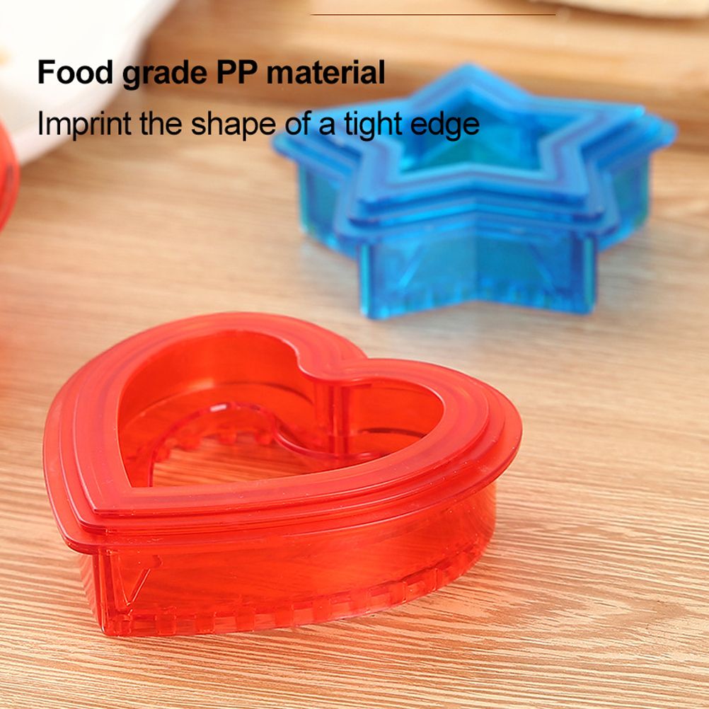 Square Sandwich Cutter Sealer Bread Decruster Pancake Maker DIY Cutters Bento view 3