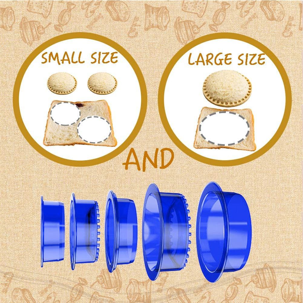 Square Sandwich Cutter Sealer Bread Decruster Pancake Maker DIY Cutters Bento view 8