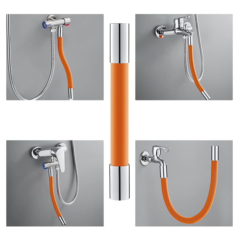 Universal Extension Tube with Connector 360° Free Bending Faucet Extender for view 5