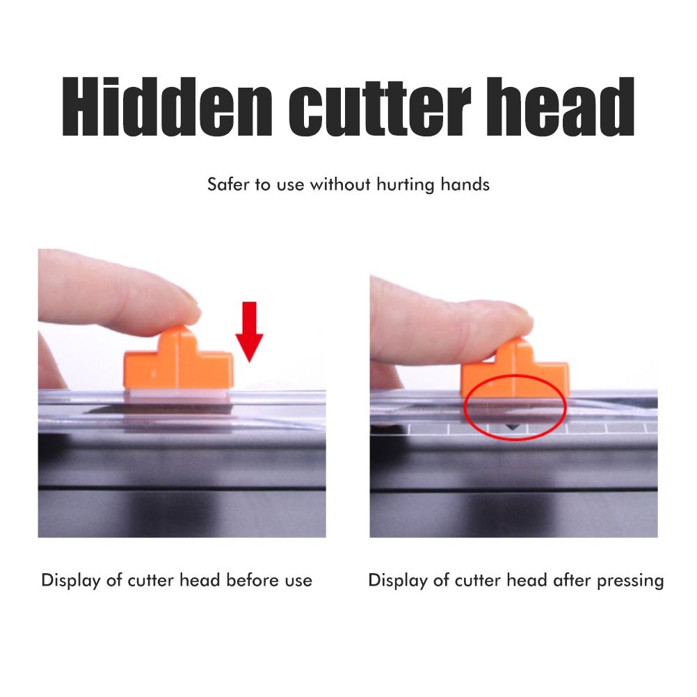 Paper Cutter Paper Trimmer Scrapbooking Decoration Tool for A4 Craft Paper view 3