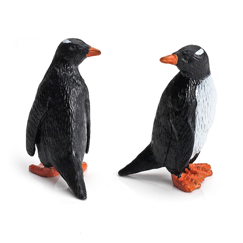11PCS PVC Penguin Figurines Cute Simulation Ocean Animal Penguin Figure Model view 8