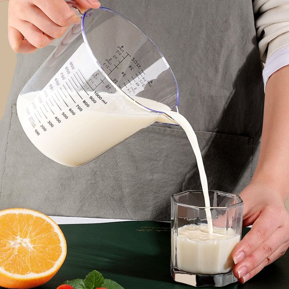 Plastic Measuring Jug 600ml Large Beaker Measuring Cups Graduated Jugs view 7