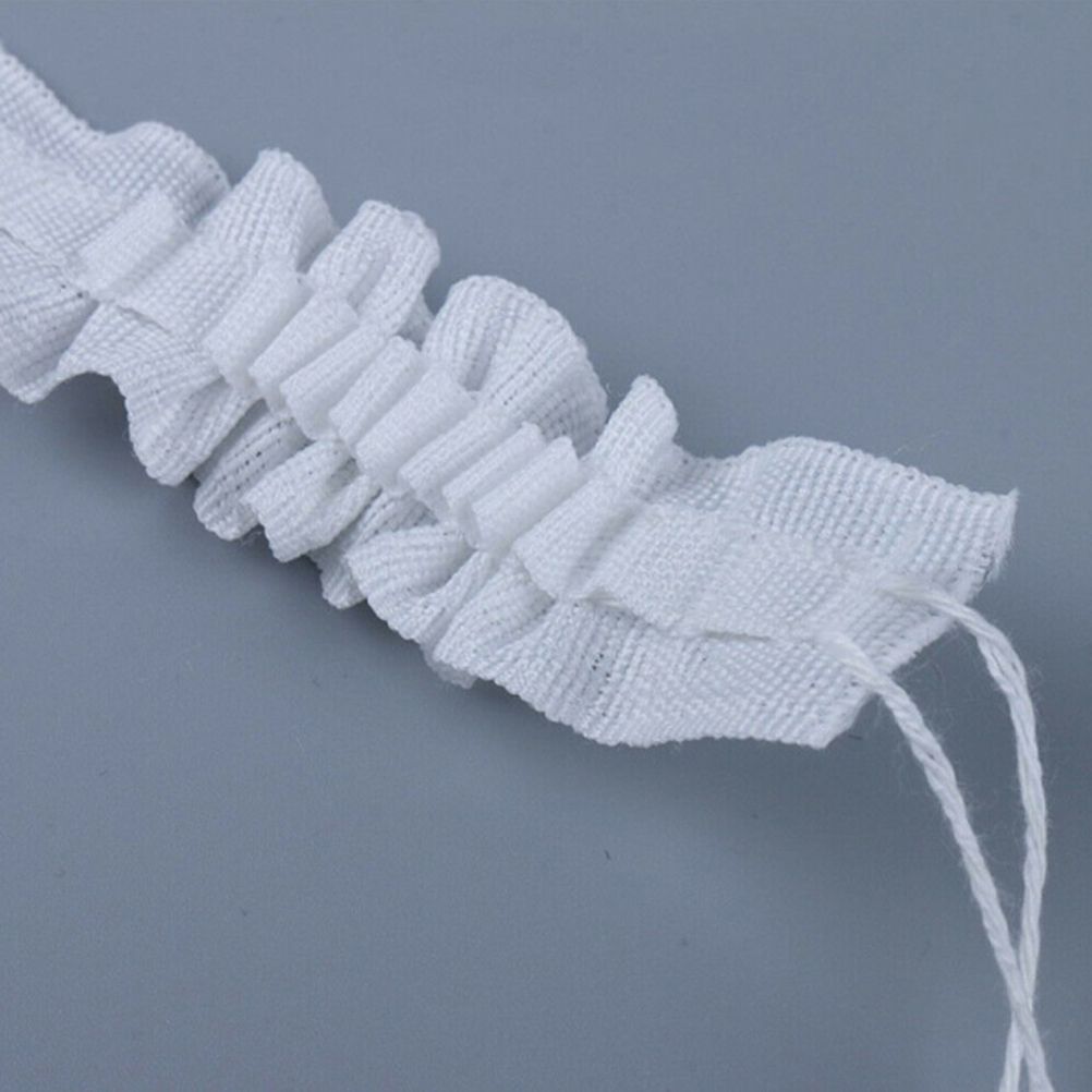 Curtain Tape Curtain Accessory Reusable Curtain Ruffle Tape Curtain Drawstring view 2