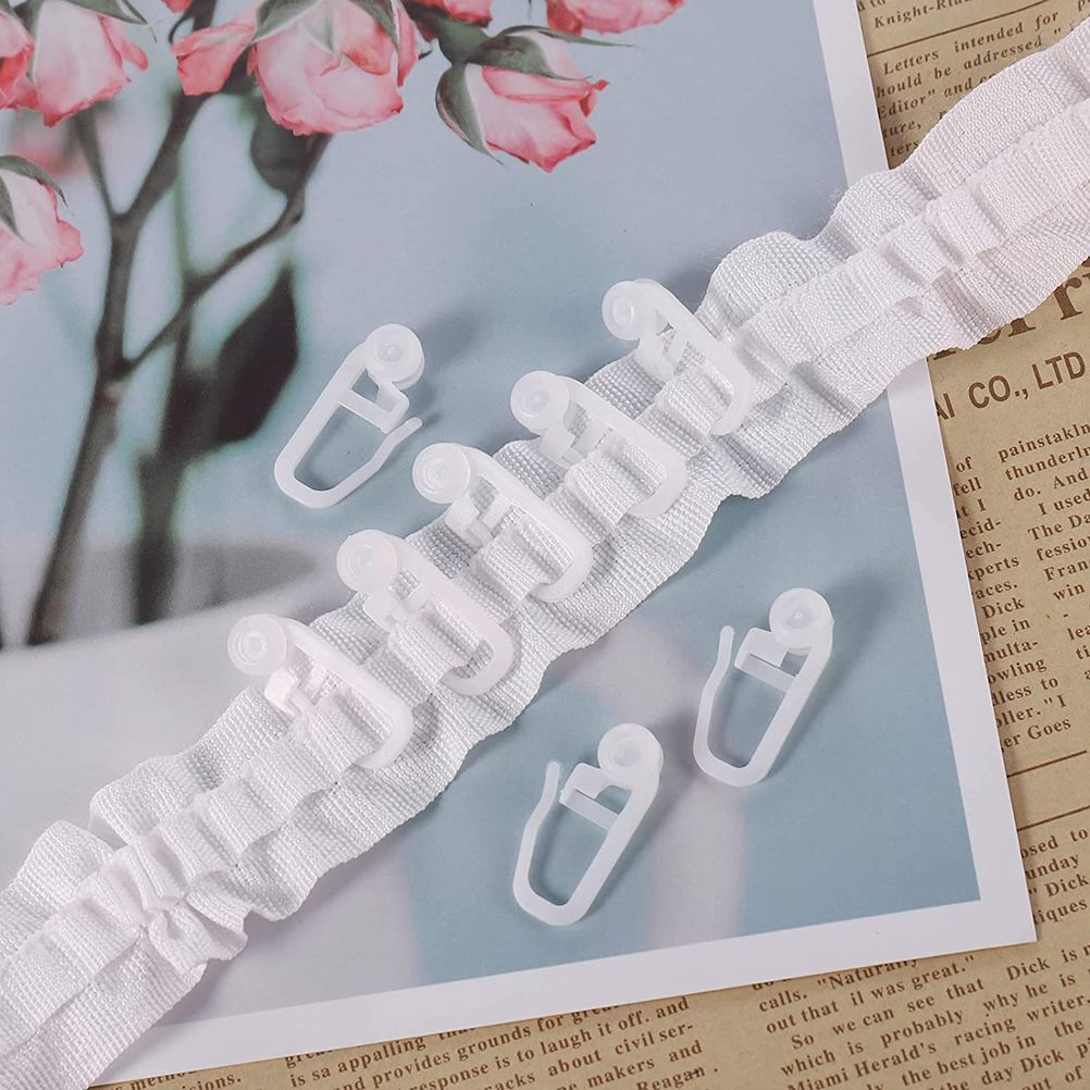 Curtain Tape Curtain Accessory Reusable Curtain Ruffle Tape Curtain Drawstring view 5