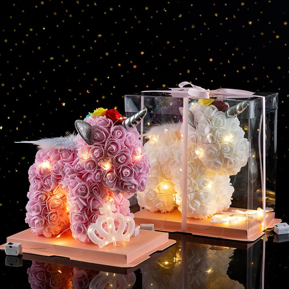 Valentine's Day Gift Rose, LED PE Flower, Christmas Decorations view 4