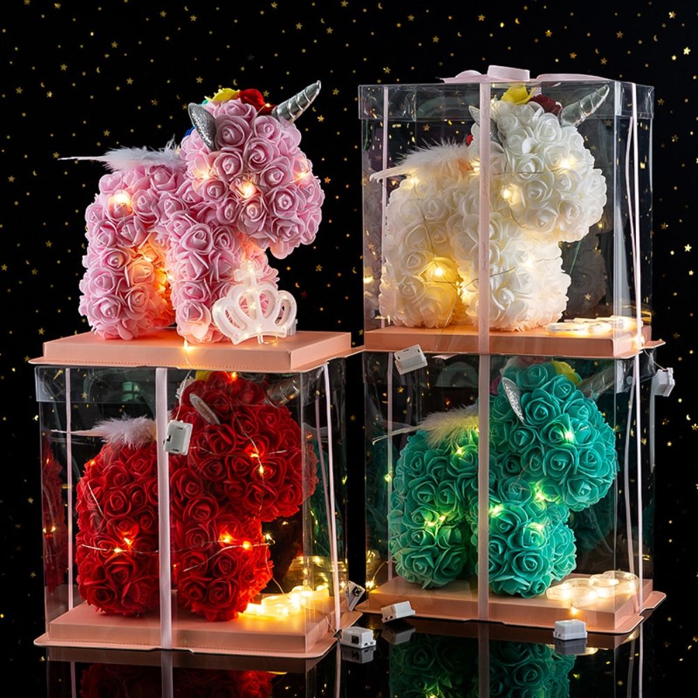 Valentine's Day Gift Rose, LED PE Flower, Christmas Decorations view 5